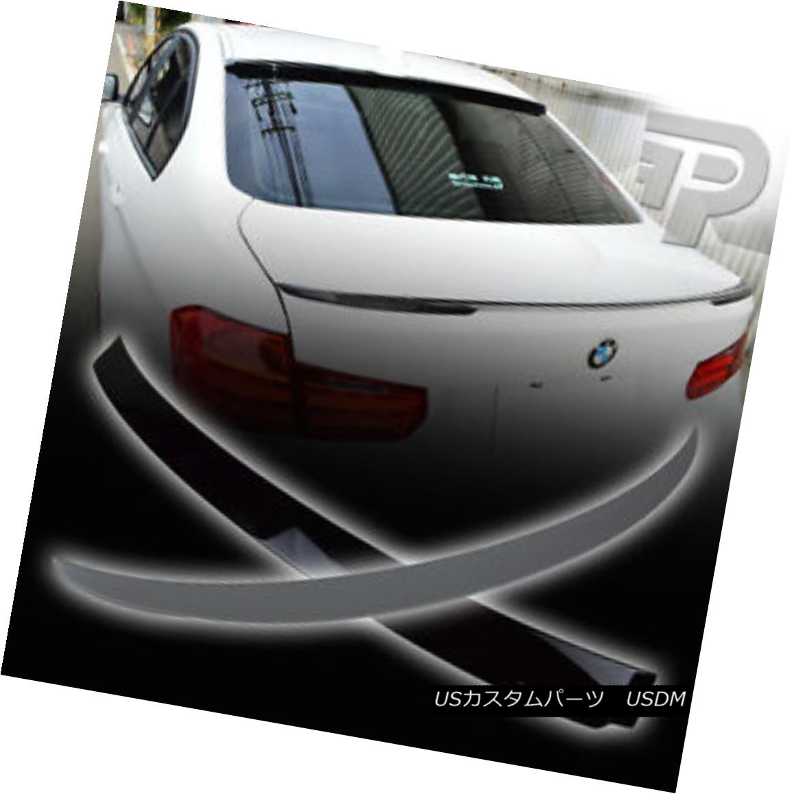 エアロパーツ PAINTED BMW 3-SERIES F30 SEDAN REAR ROOF A TYPE + P PERFORMANCE TRUNK SPOILER ▼ ペイントされたBMW 3シリーズF30セダンリアルーフタイプ+ Pパフォーマンストランクスポイラー？ 【並行輸入品】