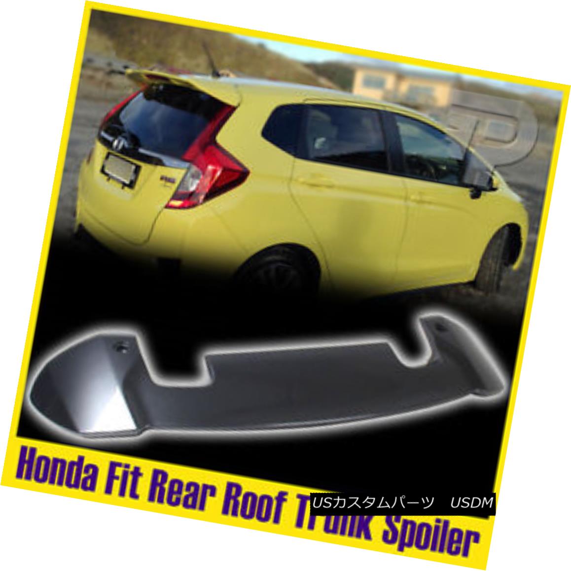 エアロパーツ Painted Honda 3rd Fit RS Look Roof Trunk Spoiler Wing Modern Steel #NH797M 塗装ホンダ3フィートRSルーフトランク・スポイラーウイングモダン・スチール#NH797M 【並行輸入品】