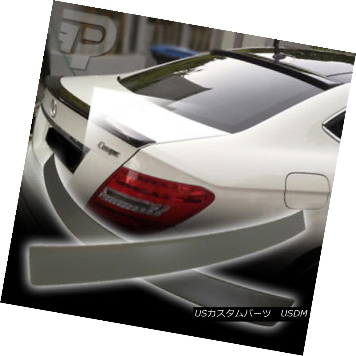 エアロパーツ Mercedes BENZ C204 OE ROOF WING & A TYPE TRUNK SPOILER BOOT WING COUPE 2DR ▼ メルセデスベンツC204 OE ROOF WING& タイプトランク・スポイラー・ブーツ・ウィング・クープ2DR? 【並行輸入品】|カスタムパーツ WORLD倉庫