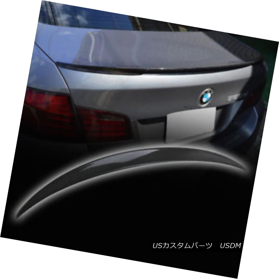 エアロパーツ CARBON FIBER FOR BMW 5-SERIES 10-16 F10 P PERFORMANCE TYPE REAR TRUNK SPOILER BMW 5-SERIES用カーボンファイバー10-16 F10 PパフォーマンスタイプリアTRUNKスポーラー 【並行輸入品】|カスタムパーツ WORLD倉庫