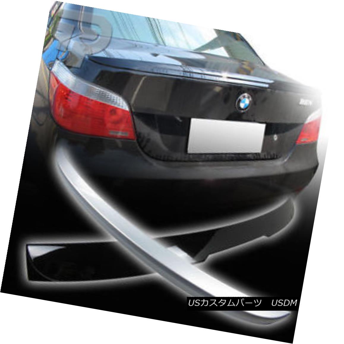 エアロパーツ PAINTED FOR BMW 04-10 5-SERIES E60 4DR SEDAN A ROOF + M5 TYPE TRUNK BOOT SPOILER BMW用塗装04-10 5シリーズE60 4DRセダンAルーフ+ M5タイプトランクブーツスポイラー 【並行輸入品】｜カスタムパーツ WORLD倉庫