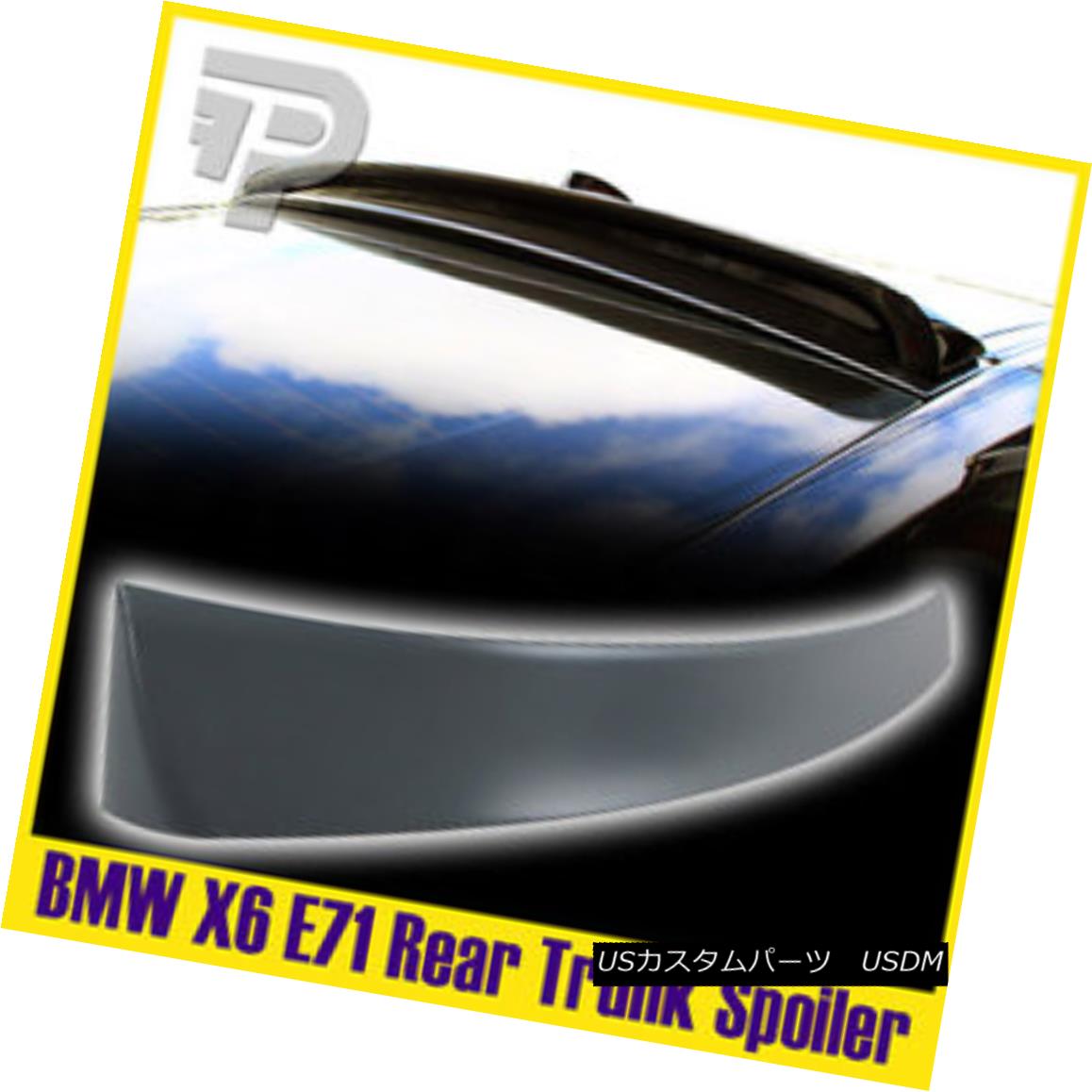 エアロパーツ Painted Color Hatchback BMW E71 X6 Rear Top Visor Roof Spoiler 2008 2014 塗装カラーハッチバックBMW E71 X6リアトップバイザールーフスポイラー2008 2014 【並行輸入品】