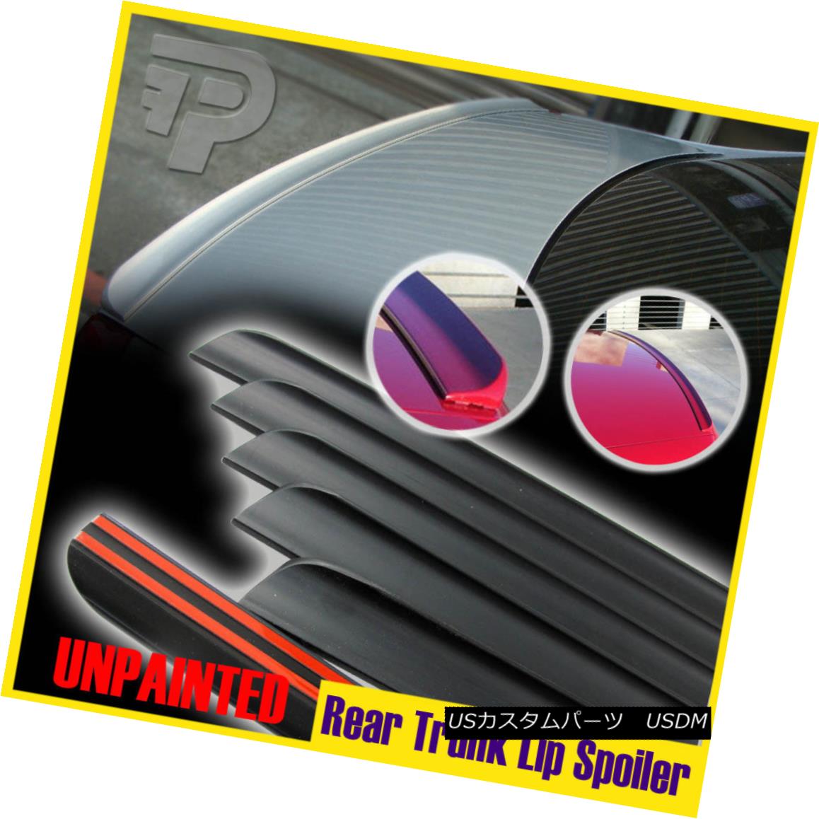 エアロパーツ For Chrysler 300 300M Sedan Rear Trunk Lip Spoiler Wing Unpaint PUF 96-04 クライスラー300 300MセダンリアトランクリップスポイラーウイングUnpaint PUF 96-04 【並行輸入品】
