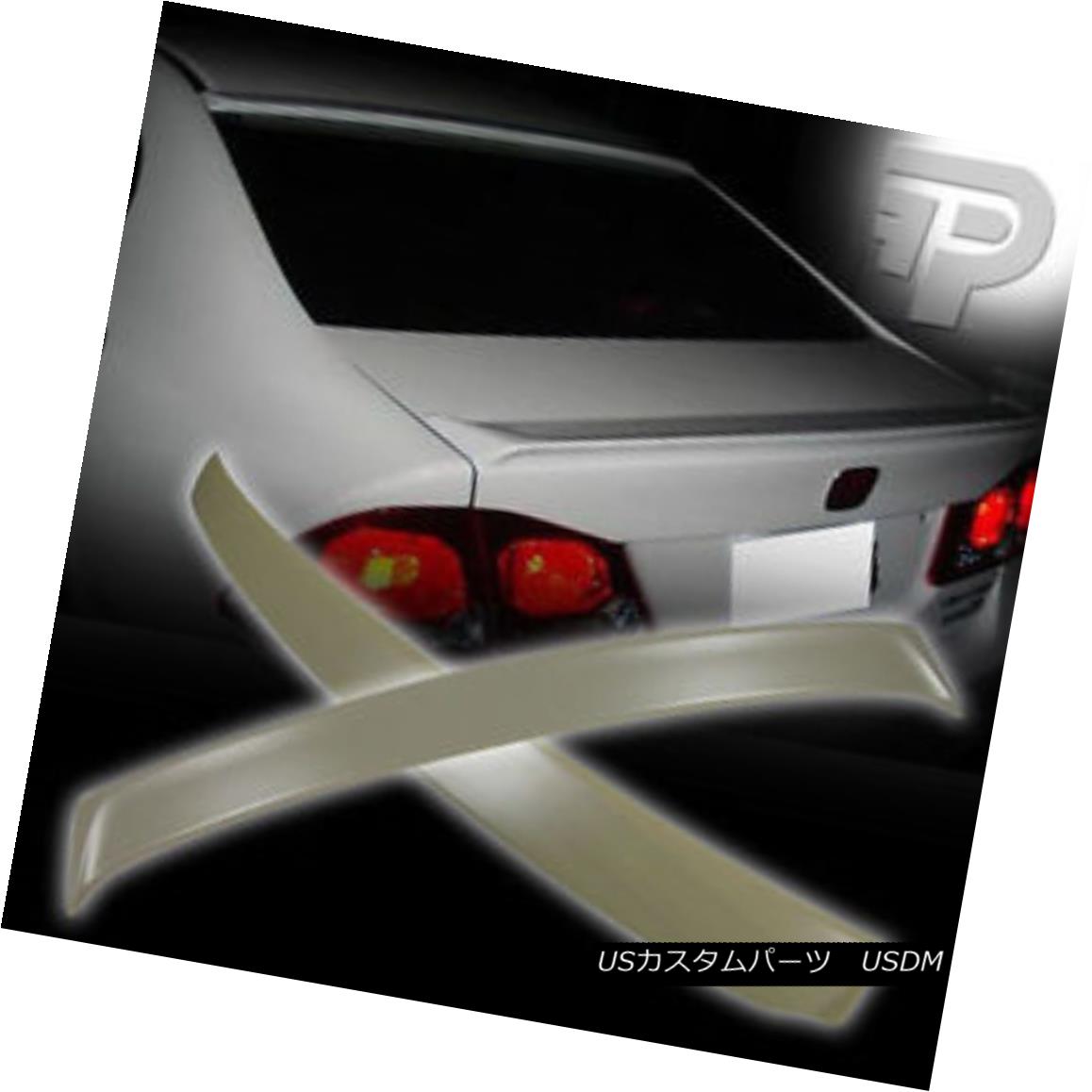 エアロパーツ HONDA CIVIC 8TH SEDAN REAR ROOF WING + TRUNK SPOILER NEW 08 11 ▼ ホンダシビック8THセダンリアルーフウィング+トランクスポイラーNEW 08 11？ 【並行輸入品】｜カスタムパーツ WORLD倉庫