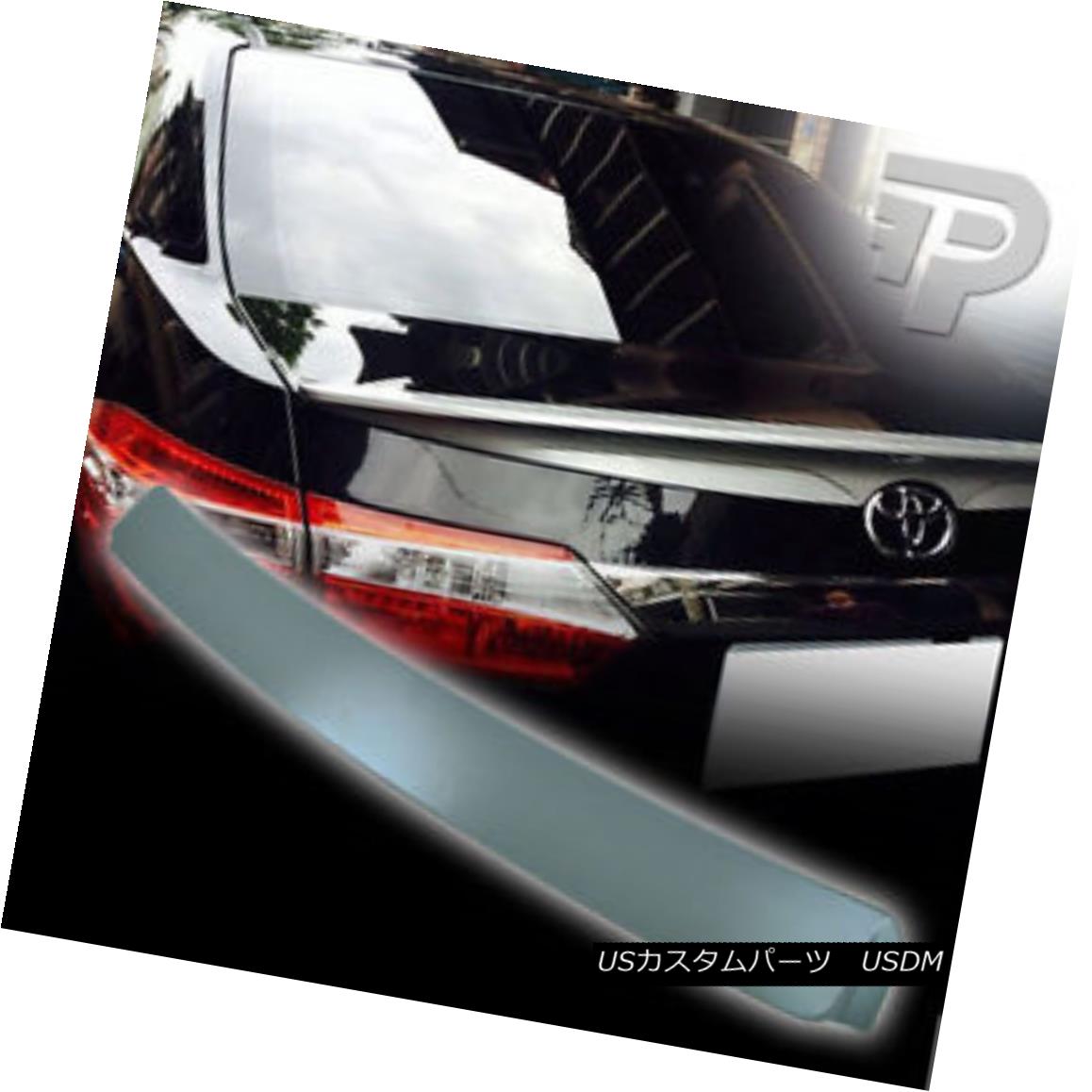 エアロパーツ PAINTED For TOYOTA Corolla ALTIS SEDAN 4DR REAR ROOF LIP SPOILER NEW 2014 ▼ TOYOTA Corolla ALTIS SEDAN 4DRリアルーフリップスポイラーNEW 2014のための塗装？ 【並行輸入品】 70,180円