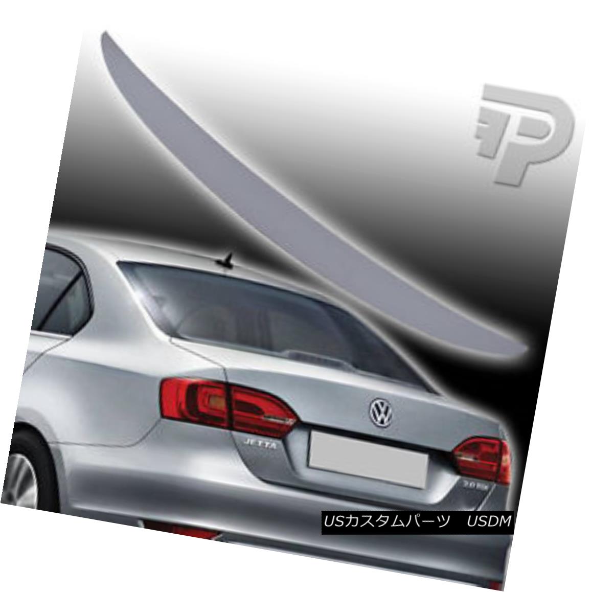 エアロパーツ VOLKSWAGEN VW JETTA MK6 SALOON TRUNK SPOILER REAR WING FRP ▼ フォルクスワーゲンVWジェッタMK6サロントゥーンスポイラーリアウイングFRP？ 【並行輸入品】