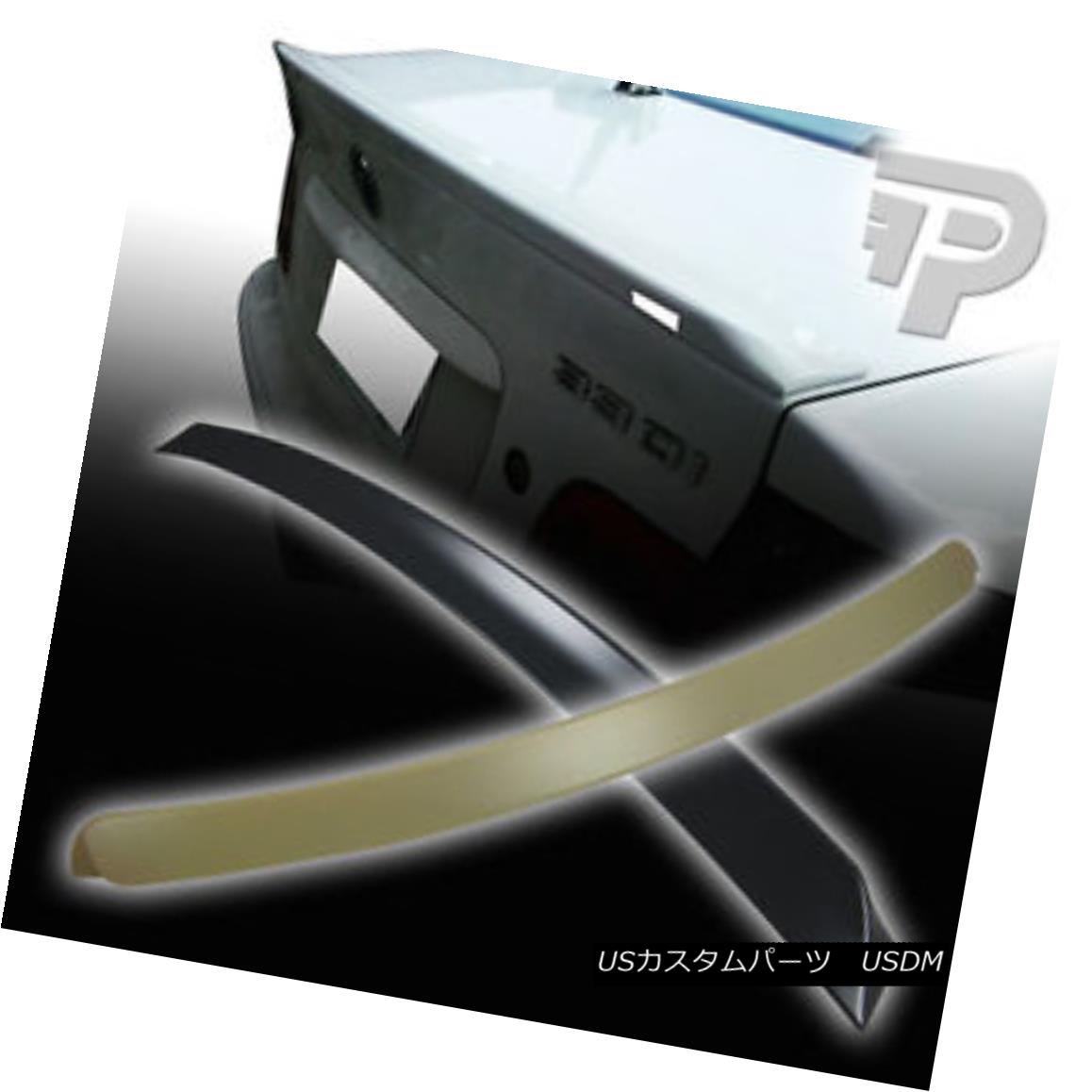 エアロパーツ BMW E46 4D A TYPE REAR ROOF SPOILER + TRUNK BOOT SPOILER 99-05 ▼ BMW E46 4D型後部ルーフスポイラー+トランクブーツスポイラー99-05？ 【並行輸入品】