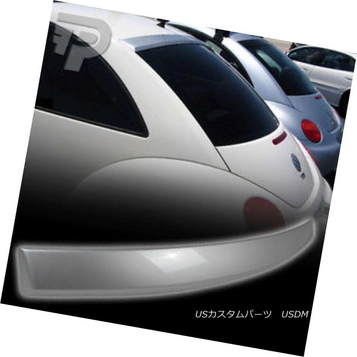 エアロパーツ PAINTED VOLKSWAGEN BEETLE 2D VW ROOF SPOILER REAR WING▼ ペイントされたフォルクスワーゲンベートル2D VWルーフスポイラーリアウイング？ 【並行輸入品】