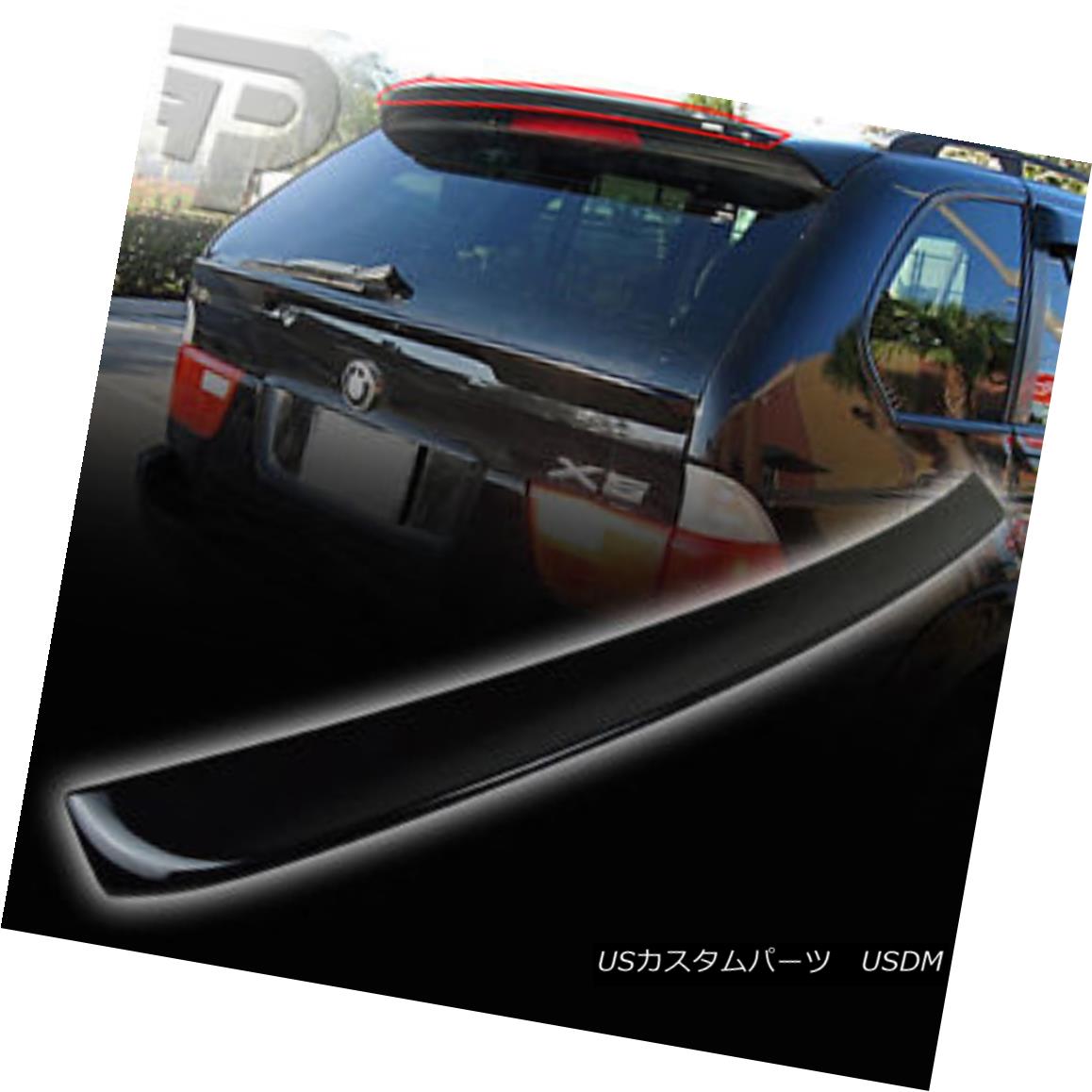 エアロパーツ PAINTED X5 E53 BMW REAR TRUNK SPOILER A STYLE 475 BLACK ▼ ペイント済みX5 E53 BMWリアトランクスポイラースタイル475ブラック？ 【並行輸入品】
