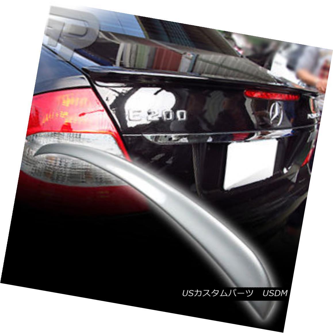 エアロパーツ PAINTED Mercedes BENZ W211 A TRUNK REAR SPOILER 08 775 SILVER ▼ 塗装されたメルセデスベンツW211 TRUNKリアスポイラー08 775シルバー？ 【並行輸入品】