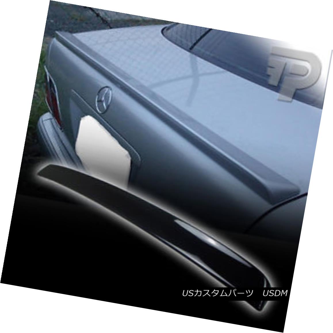エアロパーツ PAINTED Mercedes BENZ W210 TRUNK REAR SPOILER BOOT SEDAN 95-01 #197 BLACK 塗装されたメルセデスベンツW210 TRUNKリアスポイラーブーツセダン95-01＃197ブラック 【並行輸入品】