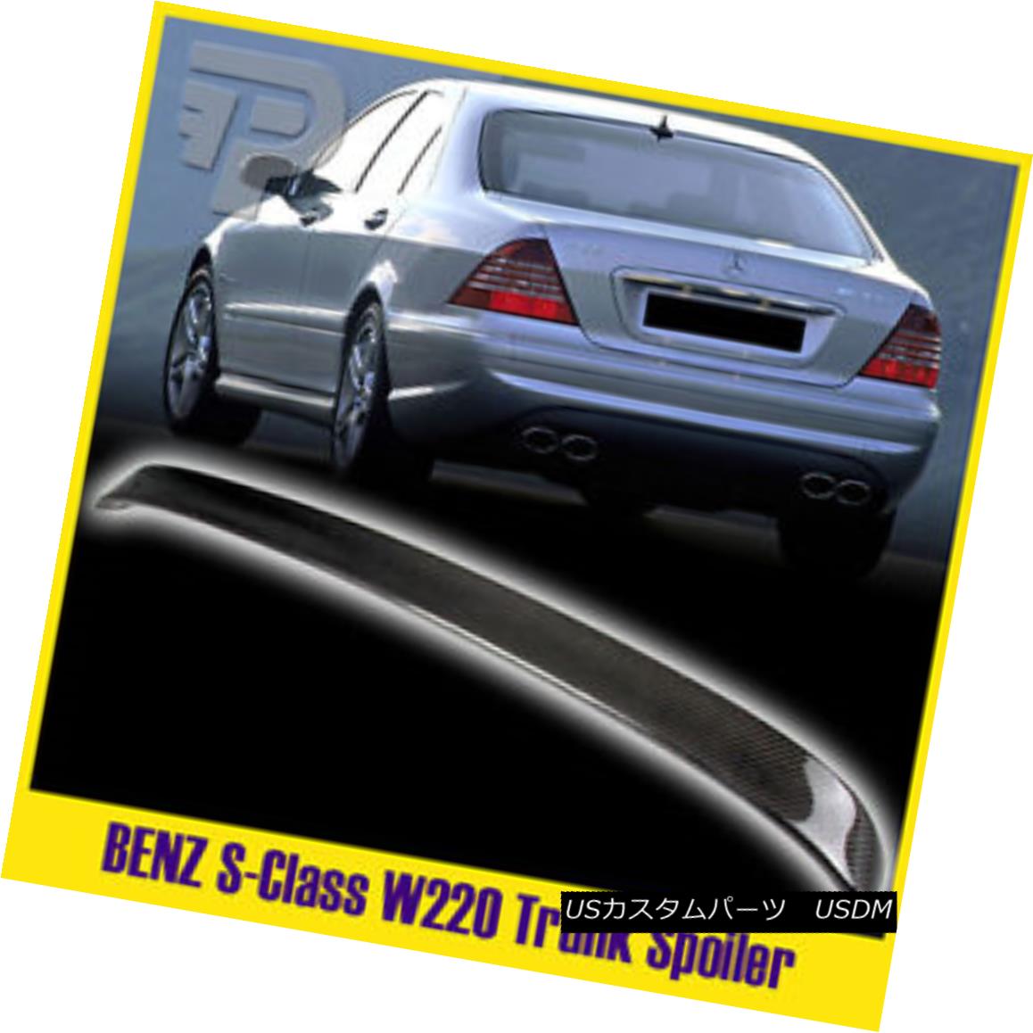 エアロパーツ FOR Mercedes BENZ W219 A TYPE BOOT CARBON FIBER TRUNK SPOILER 04-10 メルセデスベンツW219用Aタイプのカーボンファイバートランクスポイラー04-10 【並行輸入品】