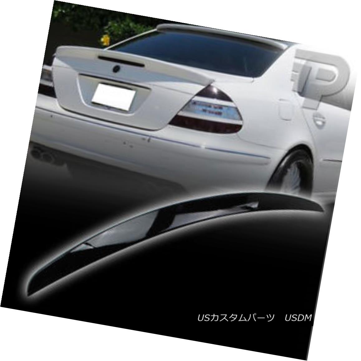 エアロパーツ Painted Mercedes Benz W3 C Style Rear Boot Trunk Spoiler 07 197 Black ペイントされたメルセデスベンツw3 Cスタイルのリアブーツトランクスポイラー07 197 Black Abonkala Com
