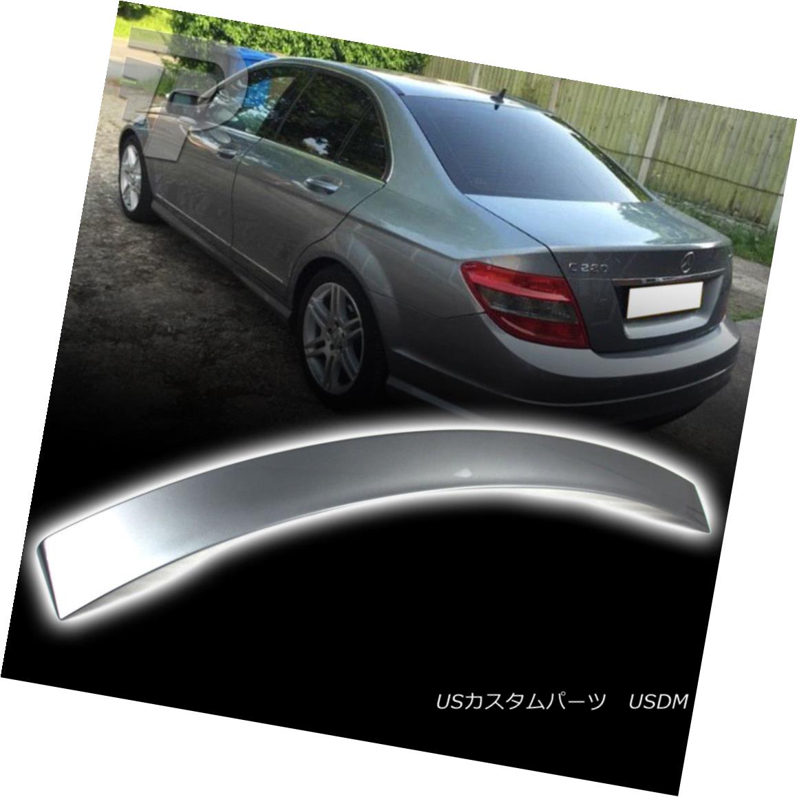 エアロパーツ 2013 Paint Mercedes BENZ C-Class W204 C180 Sedan Rear A Style Roof Spoiler #792 2013ペイントメルセデスベンツCクラスW204 C180セダンリアスタイルルーフスポイラー＃792 【並行輸入品】