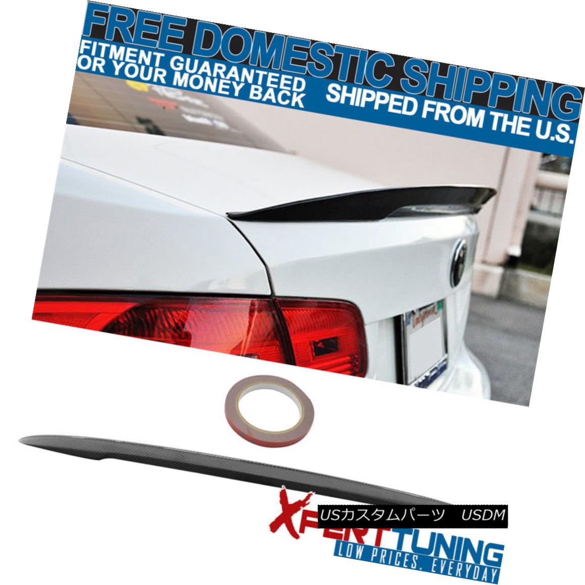 エアロパーツ Fit For 07-13 3 Series E92 2Dr Coupe P High Kick Carbon Fiber Trunk Spoiler 07-13 3シリーズE92 2DrクーペPハイキックカーボンファイバートランク・スポイラー 【並行輸入品】|カスタムパーツ WORLD倉庫