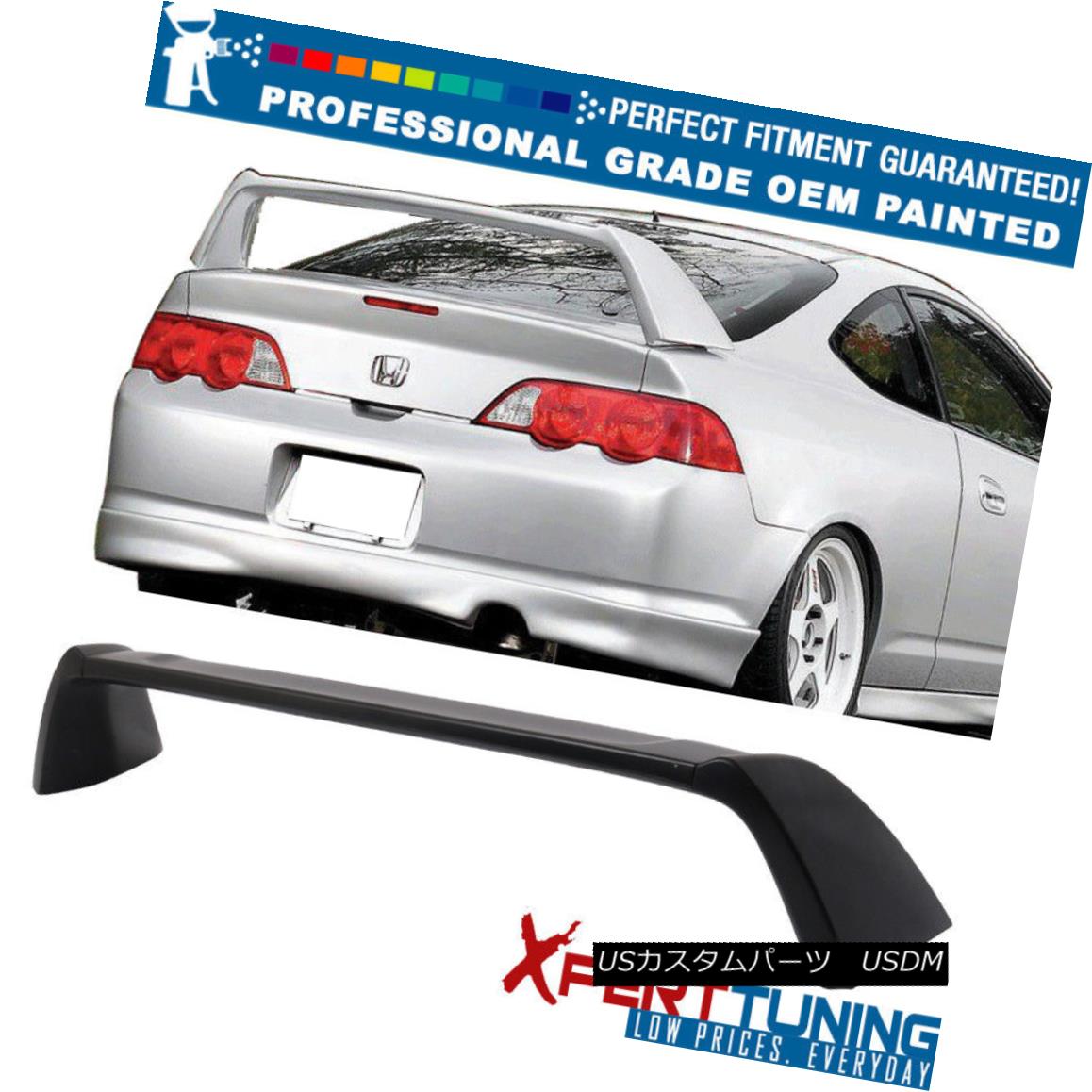 エアロパーツ 02-05 Acura RSX DC5 Type R Painted ABS Trunk Spoiler - OEM Painted Color 02-05 Acura RSX DC5タイプR塗装ABSトランク・スポイラー - OEM塗装カラー 【並行輸入品】