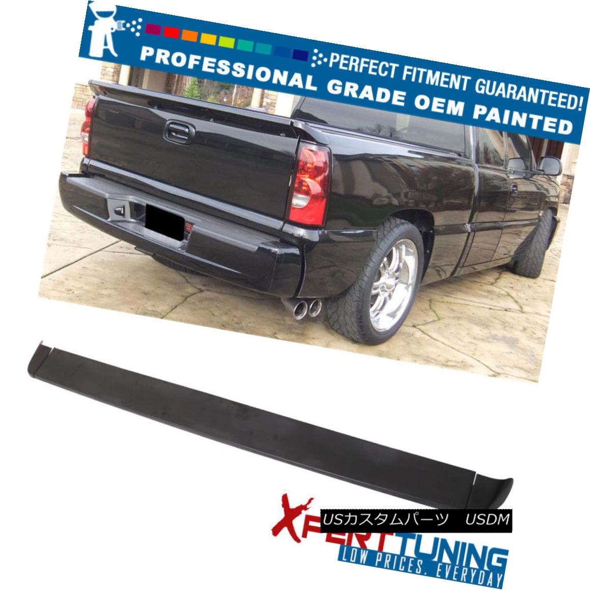 エアロパーツ 99-06 Silverado SS Intimidator Painted PU Trunk Spoiler - OEM Painted Color 99-06 Silverado SS IntimidatorペイントされたPUトランク・スポイラー - OEM塗装カラー 【並行輸入品】