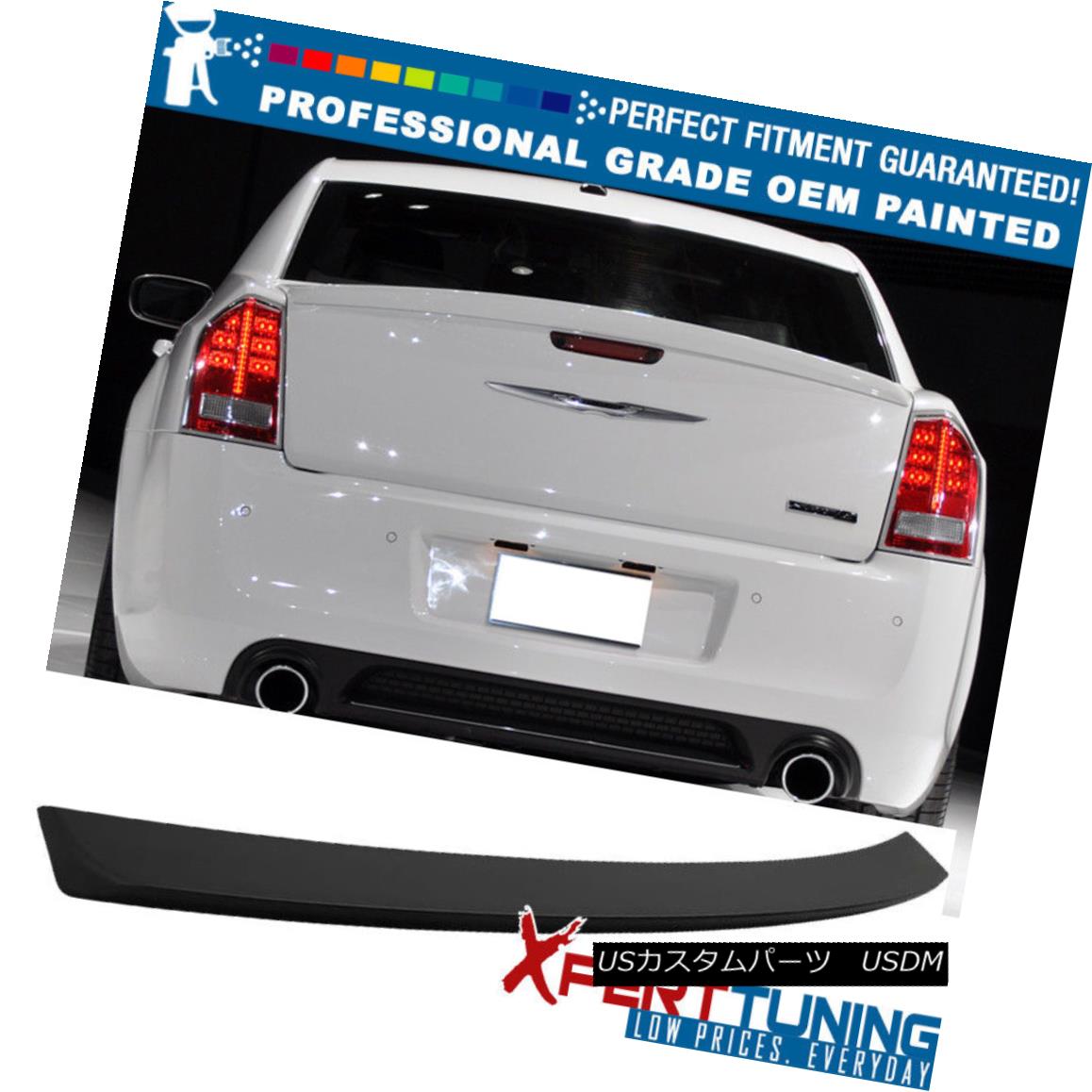 エアロパーツ Fit 11-17 Chrysler 300 300C 300S SRT SRT8 Trunk Spoiler Wing - OEM Painted Color 適合11-17クライスラー300 300C 300S SRT SRT8トランク・スポイラー・ウィング - OEM塗装色 【並行輸入品】
