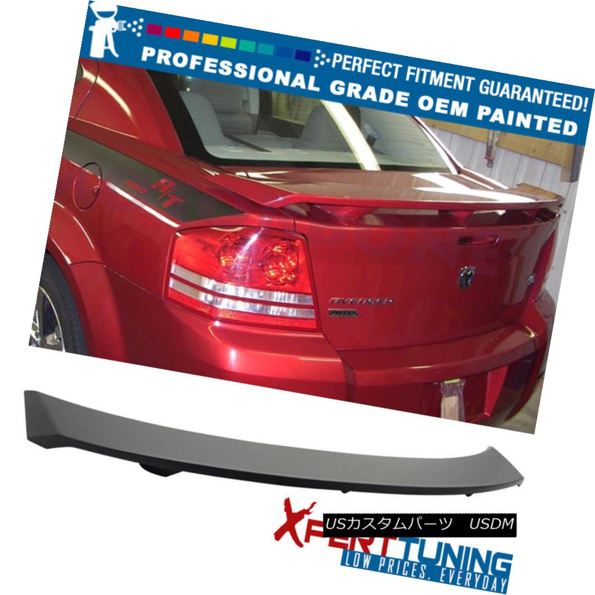エアロパーツ Fit 08-14 Dodge Avenger OE Factory Painted Trunk Spoiler - OEM Painted Color フィット08-14ドッジアベンジャーOE工場塗装トランクスポイラー - OEM塗装色 【並行輸入品】 106,150円