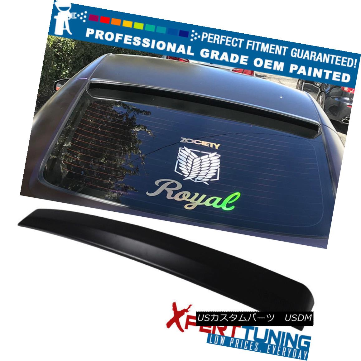 エアロパーツ For 03-08 Nissan 350Z RS Style Painted Roof Spoiler Wing - OEM Painted Color 03-08日産350Z RSスタイル塗装ルーフスポイラーウイング - OEM塗装カラー 【並行輸入品】
