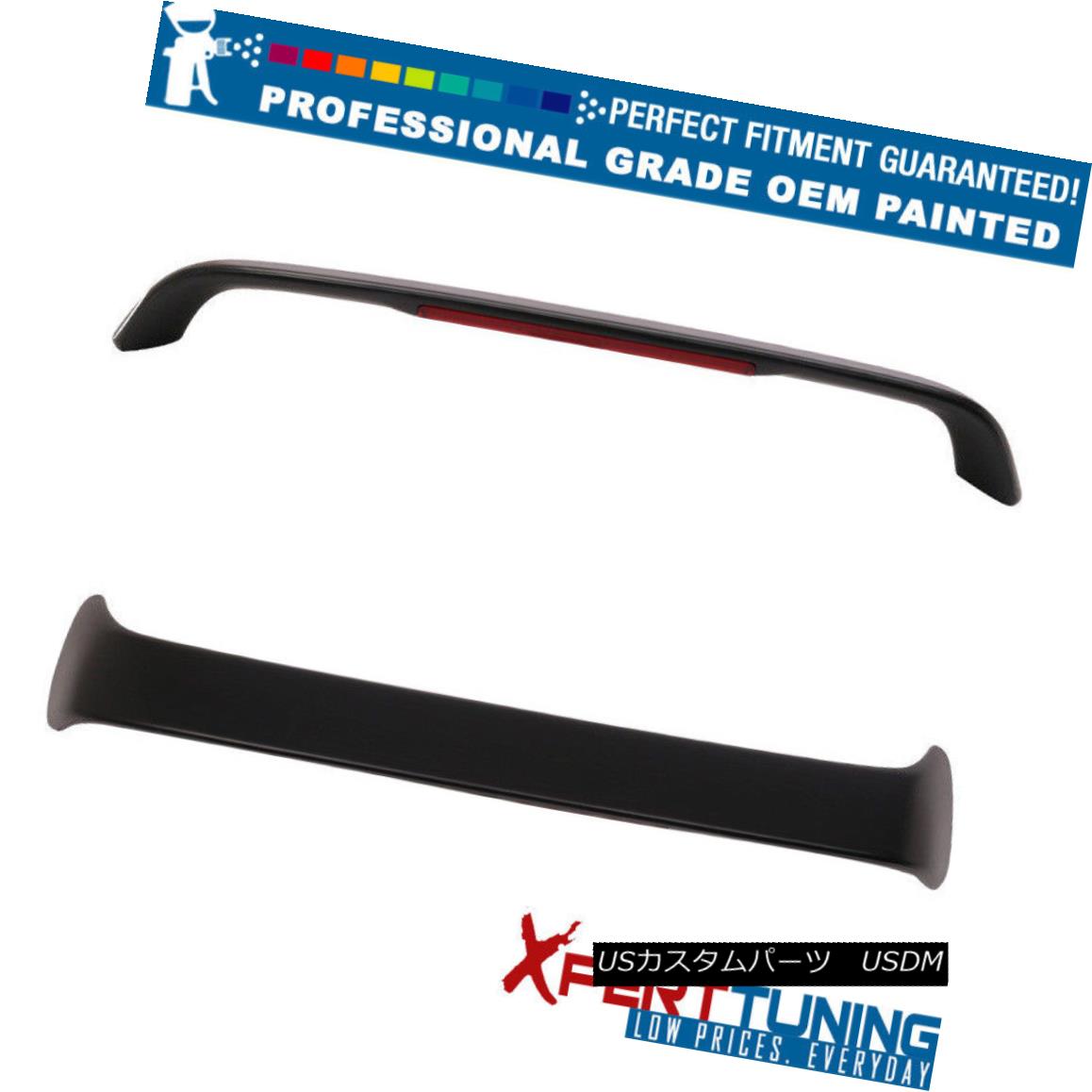 エアロパーツ Fits 94-01 Acura Integra Type R with LED Trunk Spoiler - OEM Painted Color 94-01 Acura IntegraタイプR、LEDトランク・スポイラー - OEM塗装カラー 【並行輸入品】