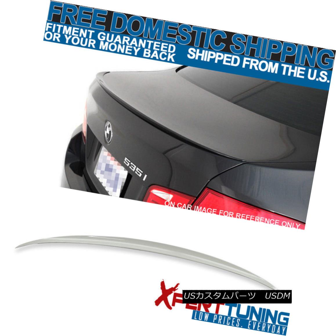 エアロパーツ 11-16 BMW 5 Series F10 4D M5 Style #300 Alpine White Painted Trunk Spoiler 11-16 BMW 5シリーズF10 4D M5スタイル＃300アルパインホワイト塗装トランクスポイラー 【並行輸入品】 102,190円