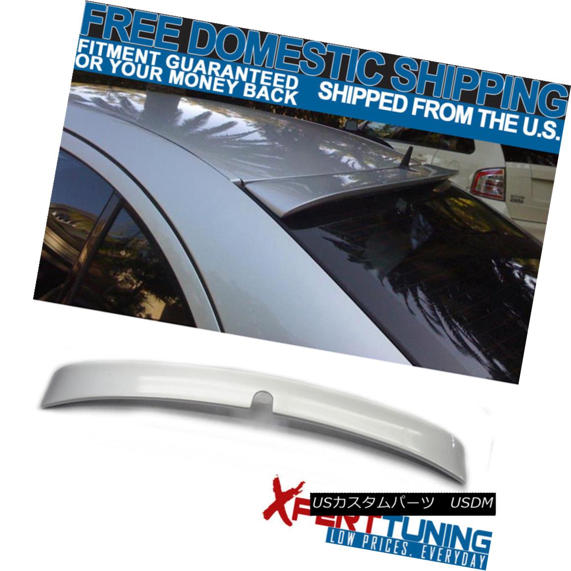 エアロパーツ 03-05 Benz E-Class W211 4Dr L Style #744 775 Painted ABS Roof Spoiler 03-05ベンツEクラスW211 4Dr Lスタイル＃744 775塗装ABSルーフスポイラー 【並行輸入品】