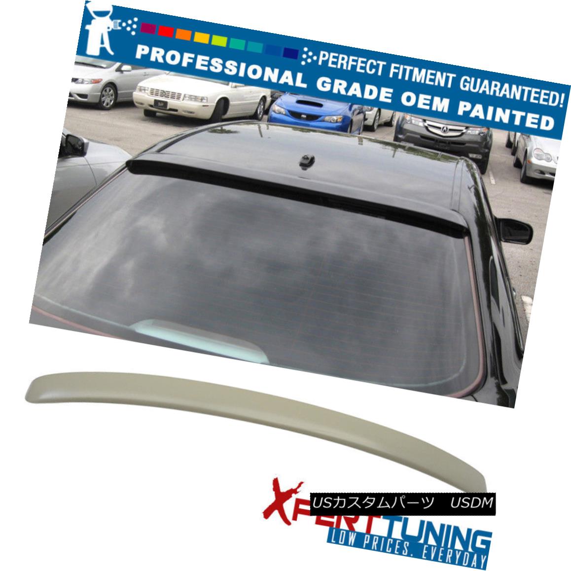 エアロパーツ 95-01 Benz E-Class W210 4Dr L Style Painted Roof Spoiler - OEM Painted Color 95-01ベンツEクラスW210 4Dr Lスタイルペイントルーフスポイラー - OEM塗装カラー 【並行輸入品】