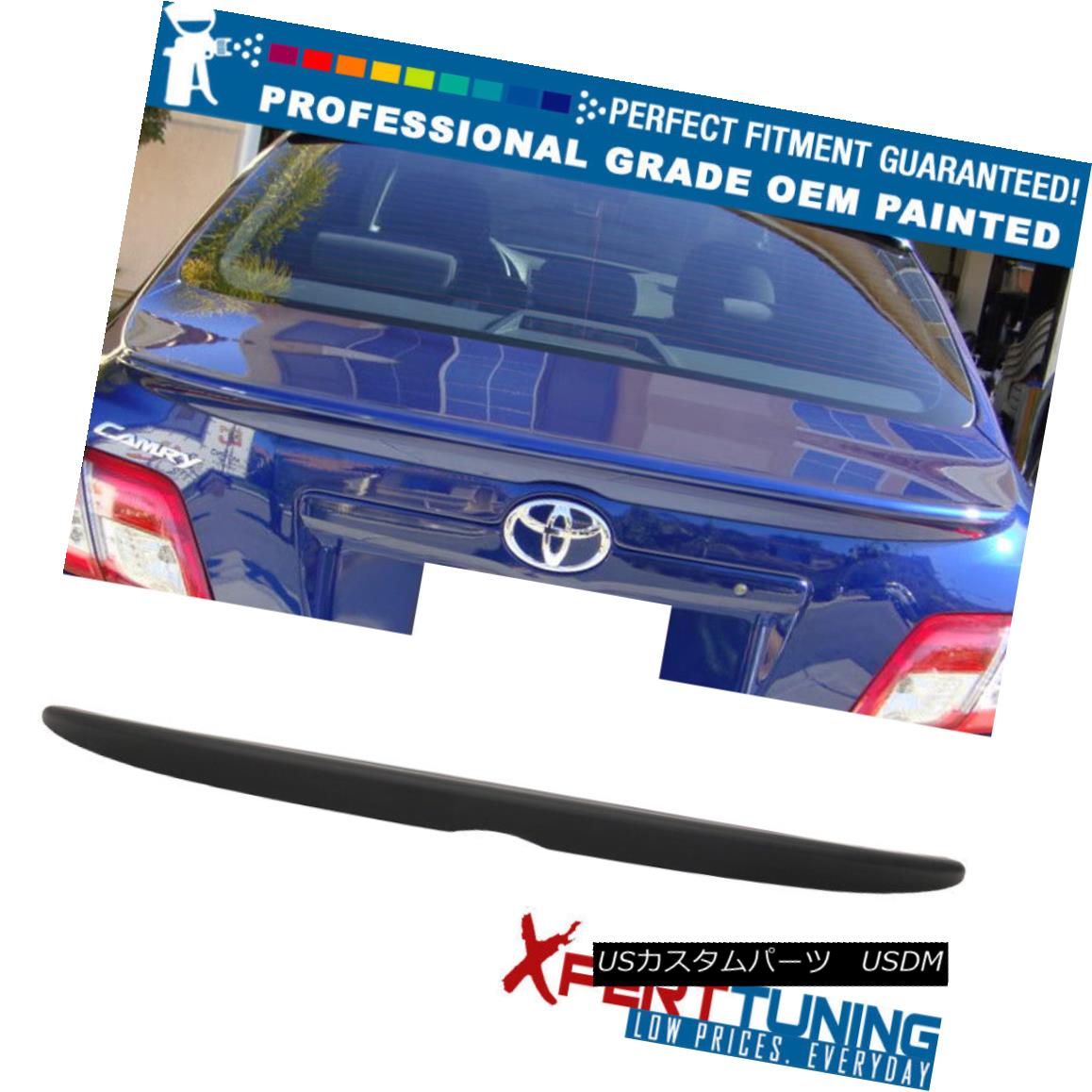 エアロパーツ Fit 07-11 Camry XV40 Sedan OE Style Painted Trunk Spoiler - OEM Painted Color フィット07-11カムリXV40セダンOEスタイル塗装トランクスポイラー - OEM塗装カラー 【並行輸入品】