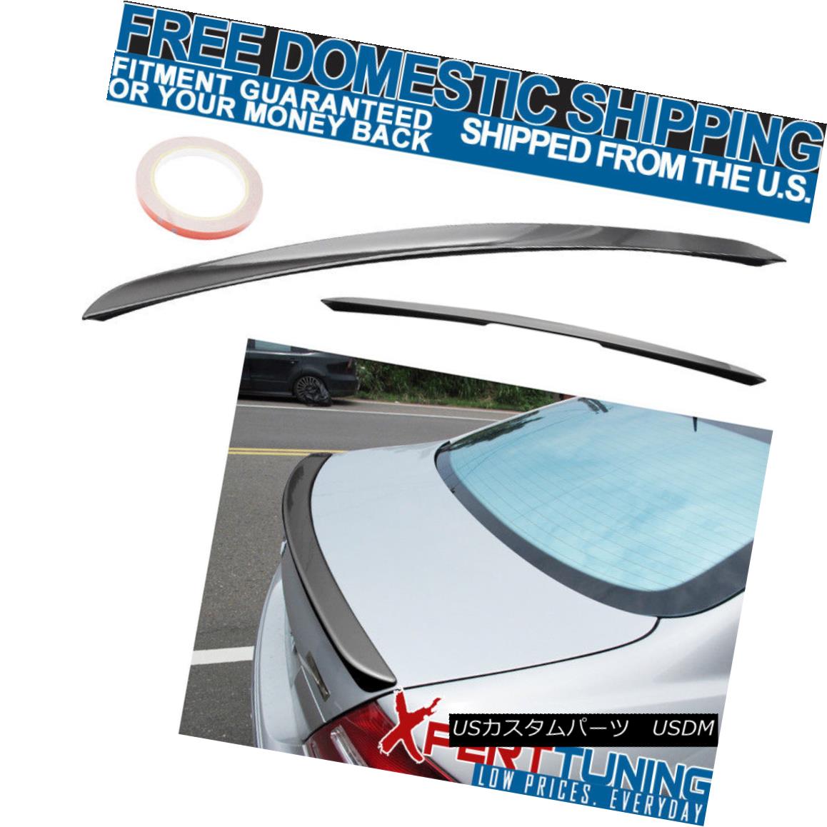 エアロパーツ 03-08 Benz CLK-Class W209 2Dr AMG Style Trunk Spoiler Painted Black #040 - ABS 03-08ベンツCLKクラスW209 2Dr AMGスタイルトランクスポイラーペイントブラック＃040 - ABS 【並行輸入品】