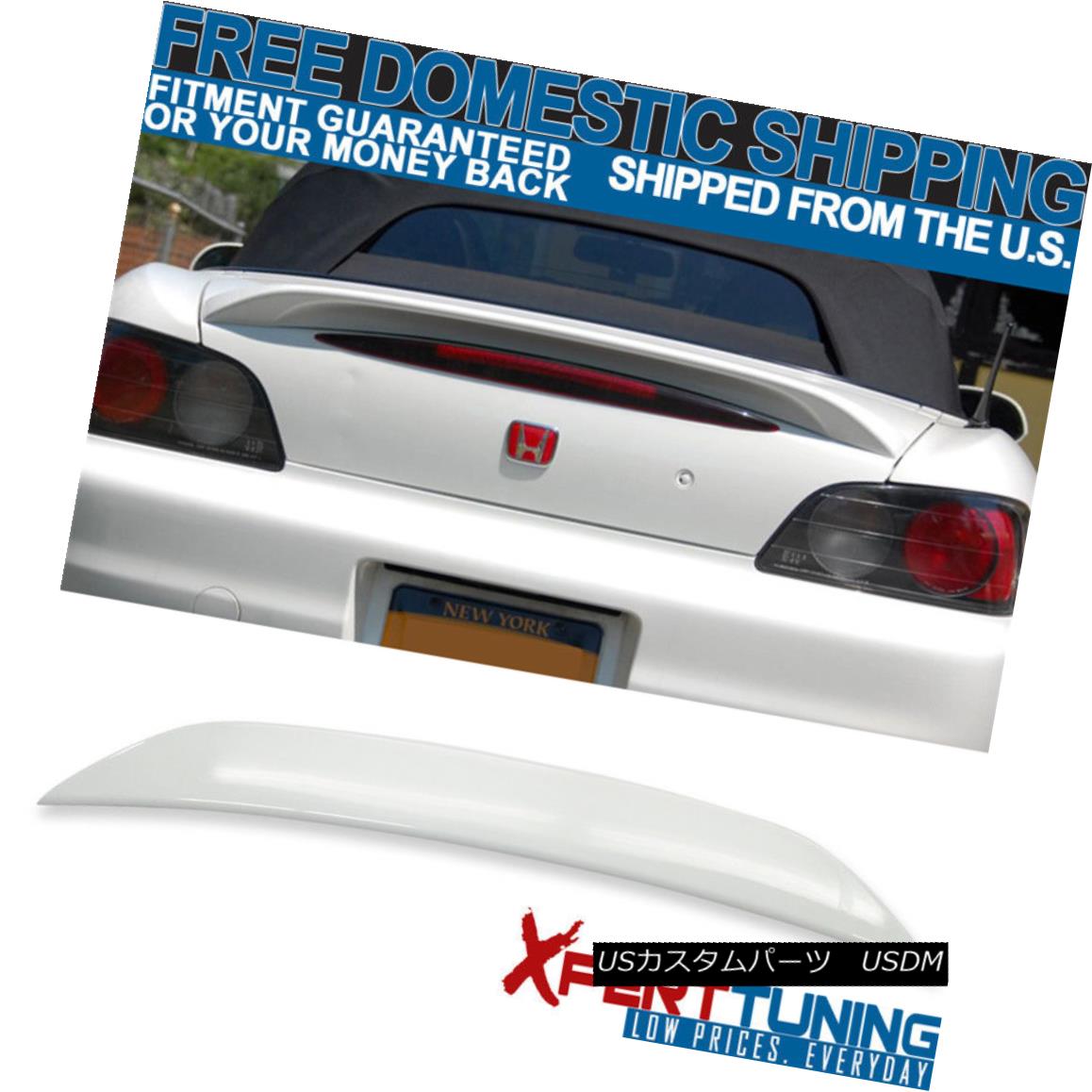 エアロパーツ Fit 2000-2009 S2000 Convertible AP1 AP2 OE Style #NH565 Painted Trunk Spoiler フィット2000?2000 S2000コンバーチブルAP1 AP2 OEスタイル＃NH565塗装トランクスポイラー 【並行輸入品】