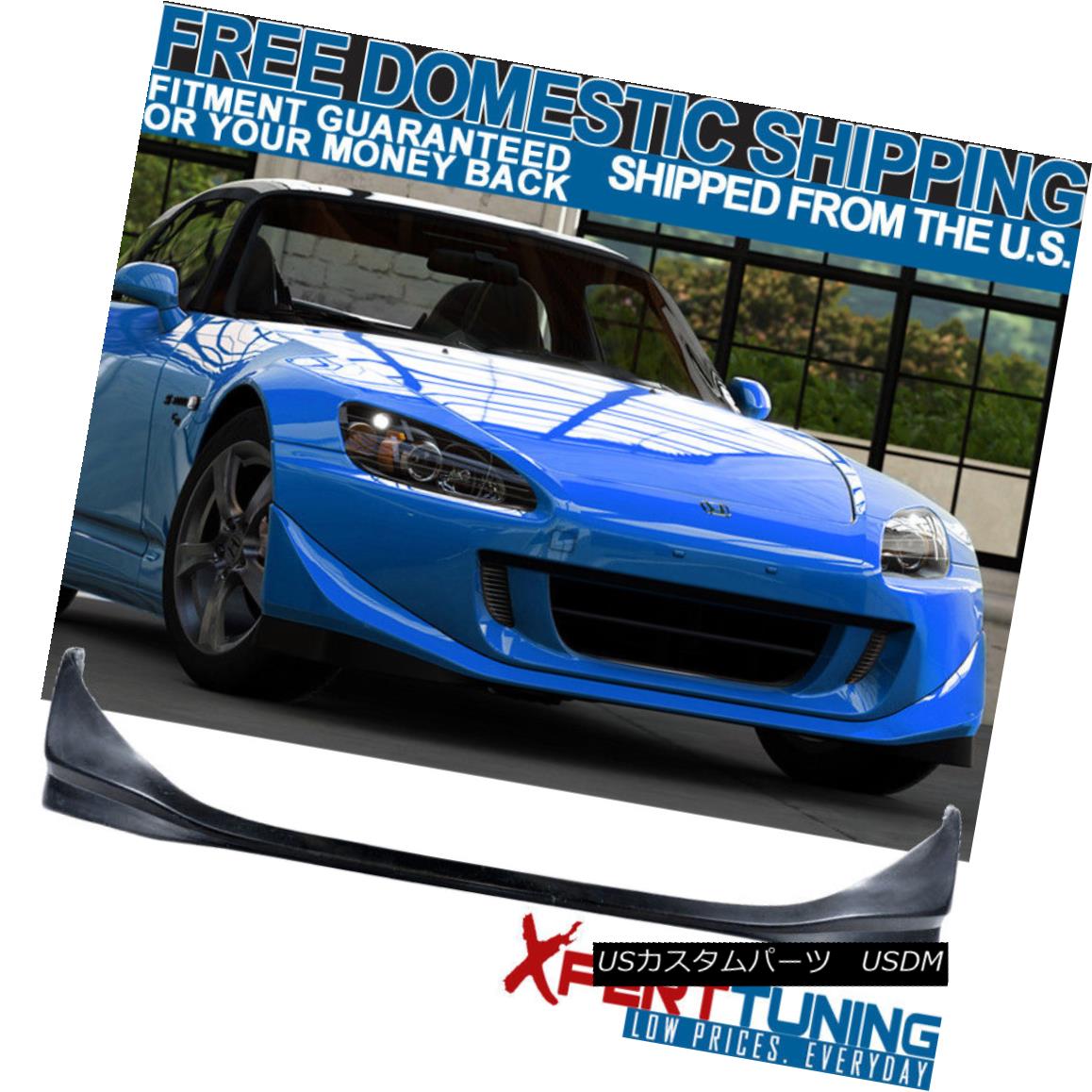 エアロパーツ Fit Honda S2000 04-09 CR-S Style PU Front Bumper Lip Spoiler 05 06 07 08 フィットホンダS2000 04-09 CR-SスタイルPUフロントバンパーリップスポイラー05 06 07 08 【並行輸入品】 108,570円