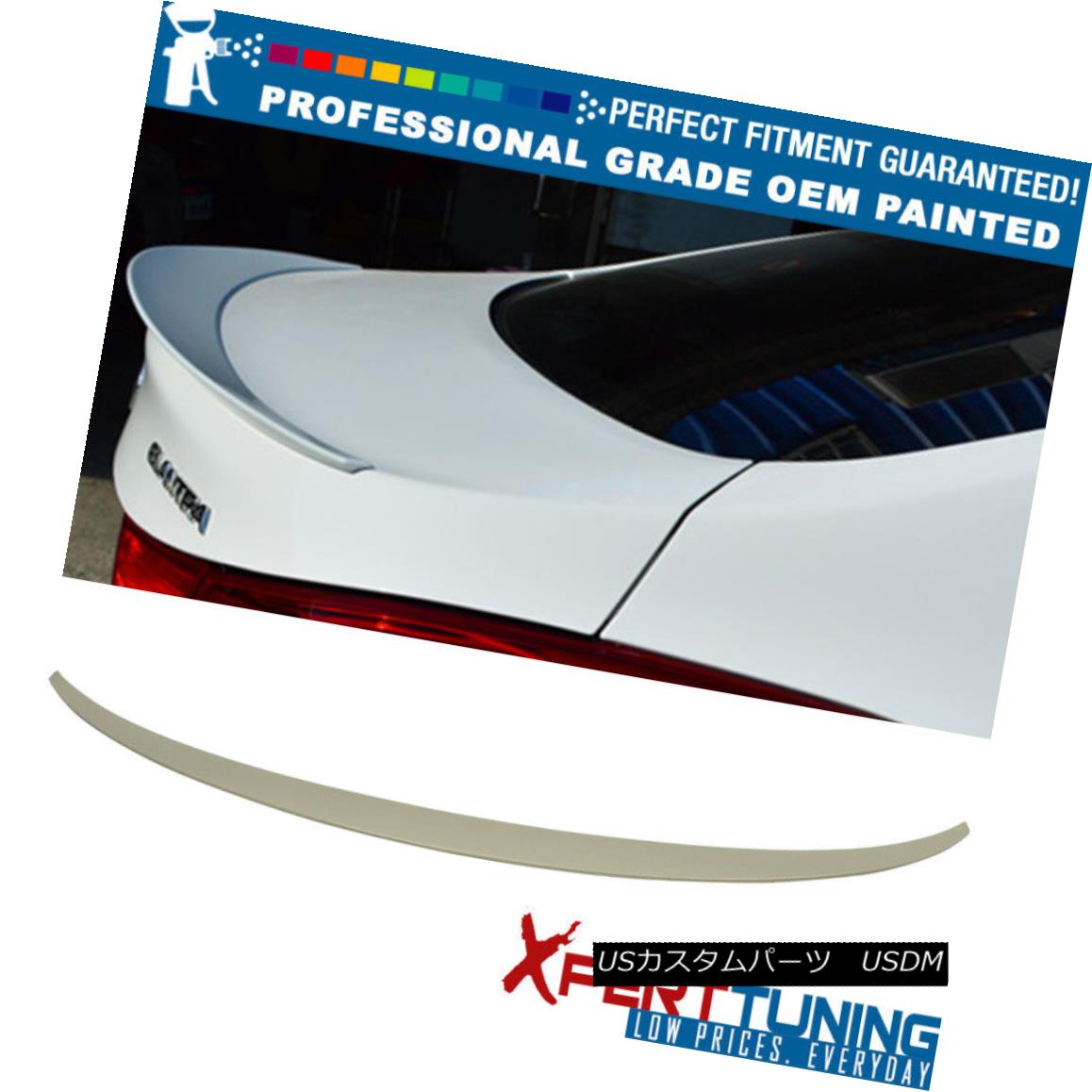 エアロパーツ Fits 10-15 Elantra 4Dr Painted OE Style Trunk Spoiler - OEM Painted Color フィット10~15 Elantra 4Dr塗装OEスタイルのトランク・スポイラー - OEM塗装色 【並行輸入品】｜カスタムパーツ WORLD倉庫
