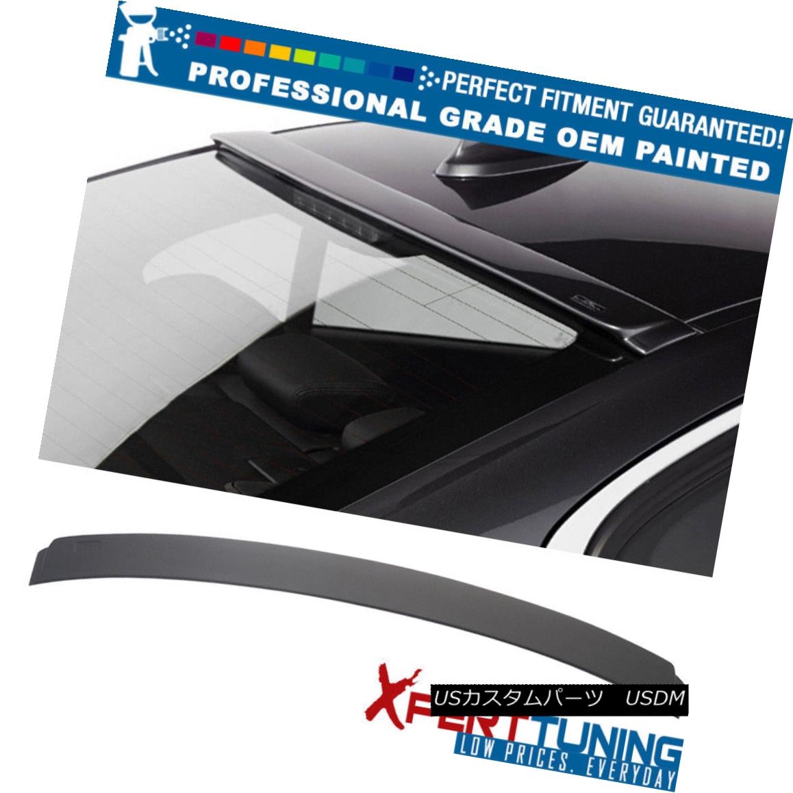エアロパーツ 12-18 BMW 3 Series F30 4Dr AC Style Painted Roof Spoiler - OEM Painted Color 12-18 BMW 3シリーズF30 4Dr ACスタイル塗装ルーフスポイラー - OEM塗装カラー 【並行輸入品】