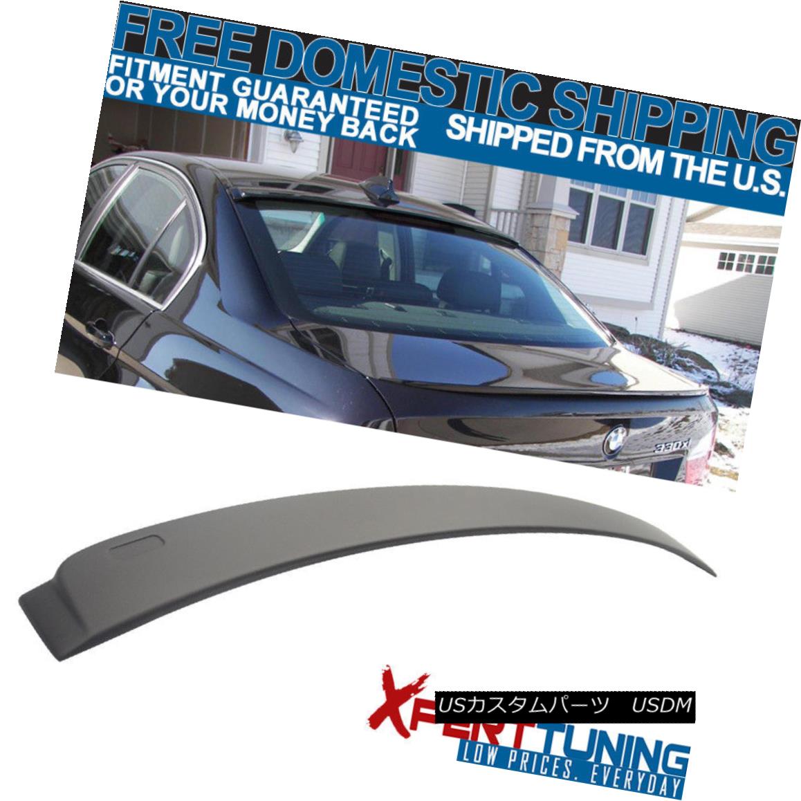 エアロパーツ Fit For 2006-2011 BMW 3 Series E90 Sedan 4Dr AC Unpainted ABS Roof Spoiler BMW 3シリーズE90セダン4Dr AC未塗装ABSルーフスポイラー 【並行輸入品】｜カスタムパーツ WORLD倉庫