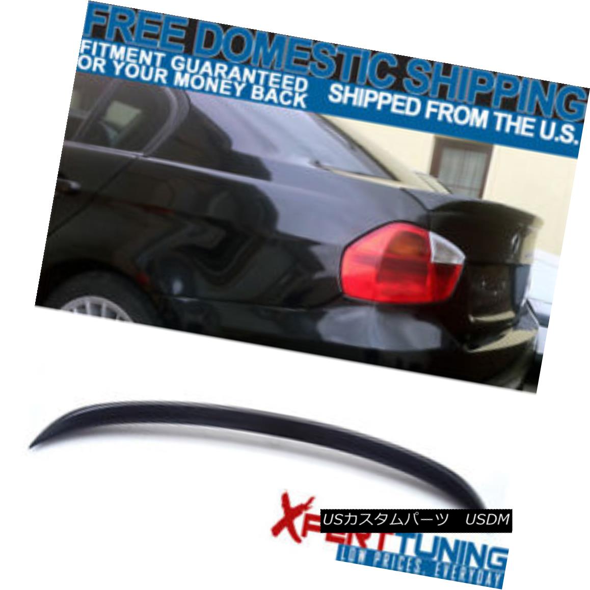 エアロパーツ Fit For 06-11 BMW 3 Series E90 Sedan 325i 328i M3 OE Unpainted ABS Trunk Spoiler フィット06-11 BMW 3シリーズE90セダン325i 328i M3 OE無塗装ABSトランク・スポイラー 【並行輸入品】|カスタムパーツ WORLD倉庫