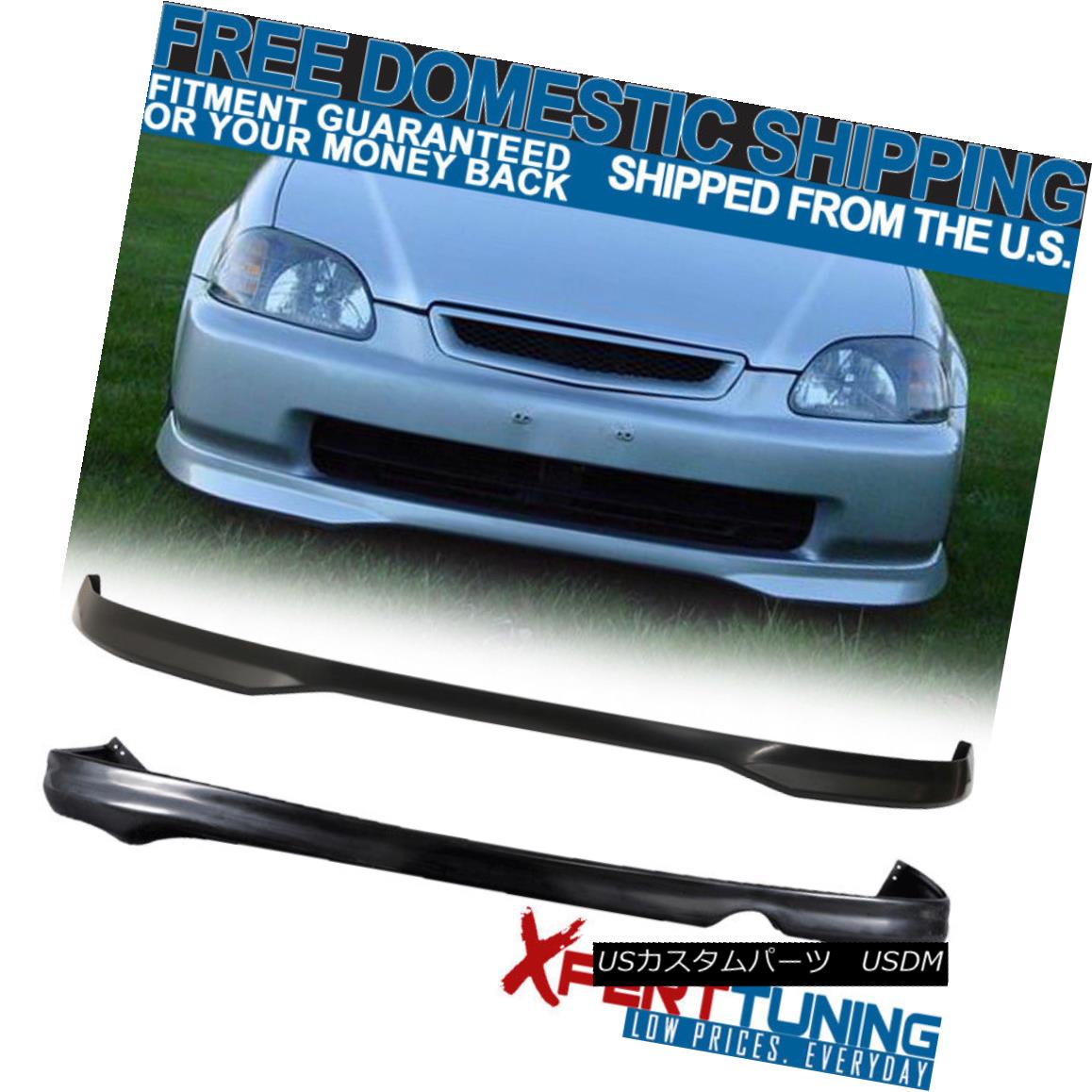 エアロパーツ Fit 1999 00 Honda Civic Ek 2 4dr Polypropylene Front Rear Bumper Lip Spoiler フィット1999 00ホンダシビックek 2 4drポリプロピレンフロント リアバンパーリップスポイラー Voli Me