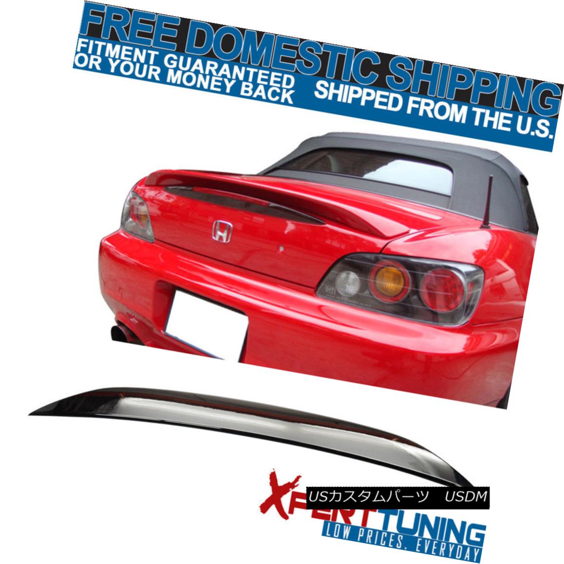 エアロパーツ Fit 00-09 S2000 Convertible OE Style # NH547 Painted Trunk Spoiler AP1 AP2 フィット00-09 S2000コンバーチブルOEスタイル＃NH547塗装トランク・スポイラーAP1 AP2 【並行輸入品】