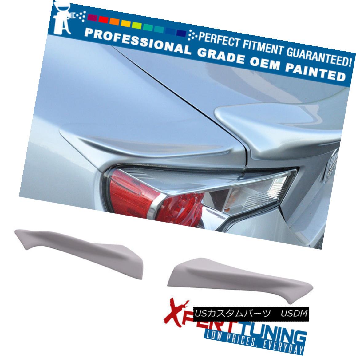 エアロパーツ Fits 13-17 FR-S BRZ TR-D Style Painted ABS Trunk Spoiler - OEM Painted Color フィット13-17 FR-S BRZ TR-Dスタイル塗装ABSトランクスポイラー - OEM塗装色 【並行輸入品】｜カスタムパーツ WORLD倉庫