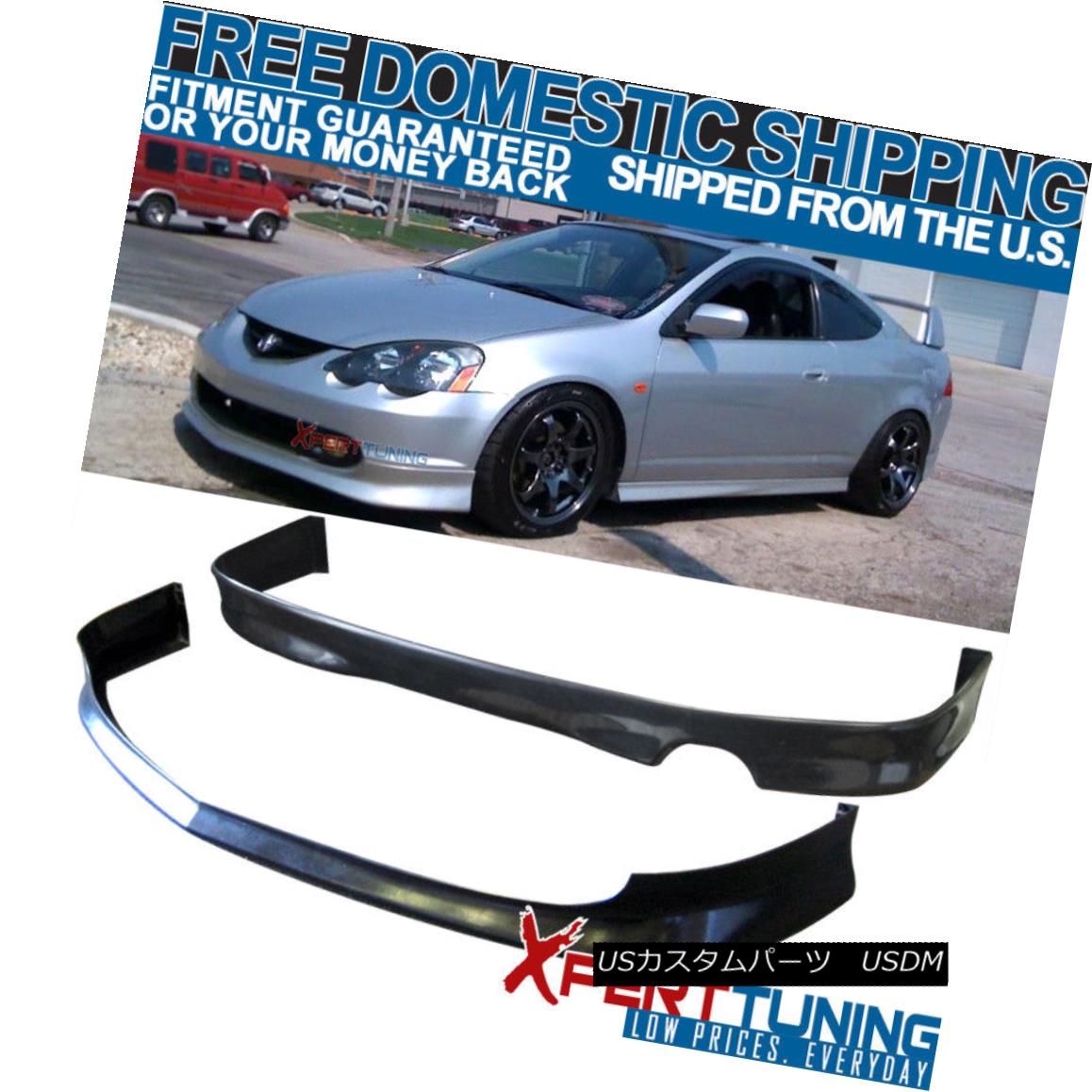 エアロパーツ Fit 02 03 04 Acura RSX Type-S Front Rear Bumper Lip Spoiler Diffuser PU フィット02 03 04アキュラRSXタイプ-SフロントリアバンパーリップスポイラーディフューザーPU 【並行輸入品】|カスタムパーツ WORLD倉庫