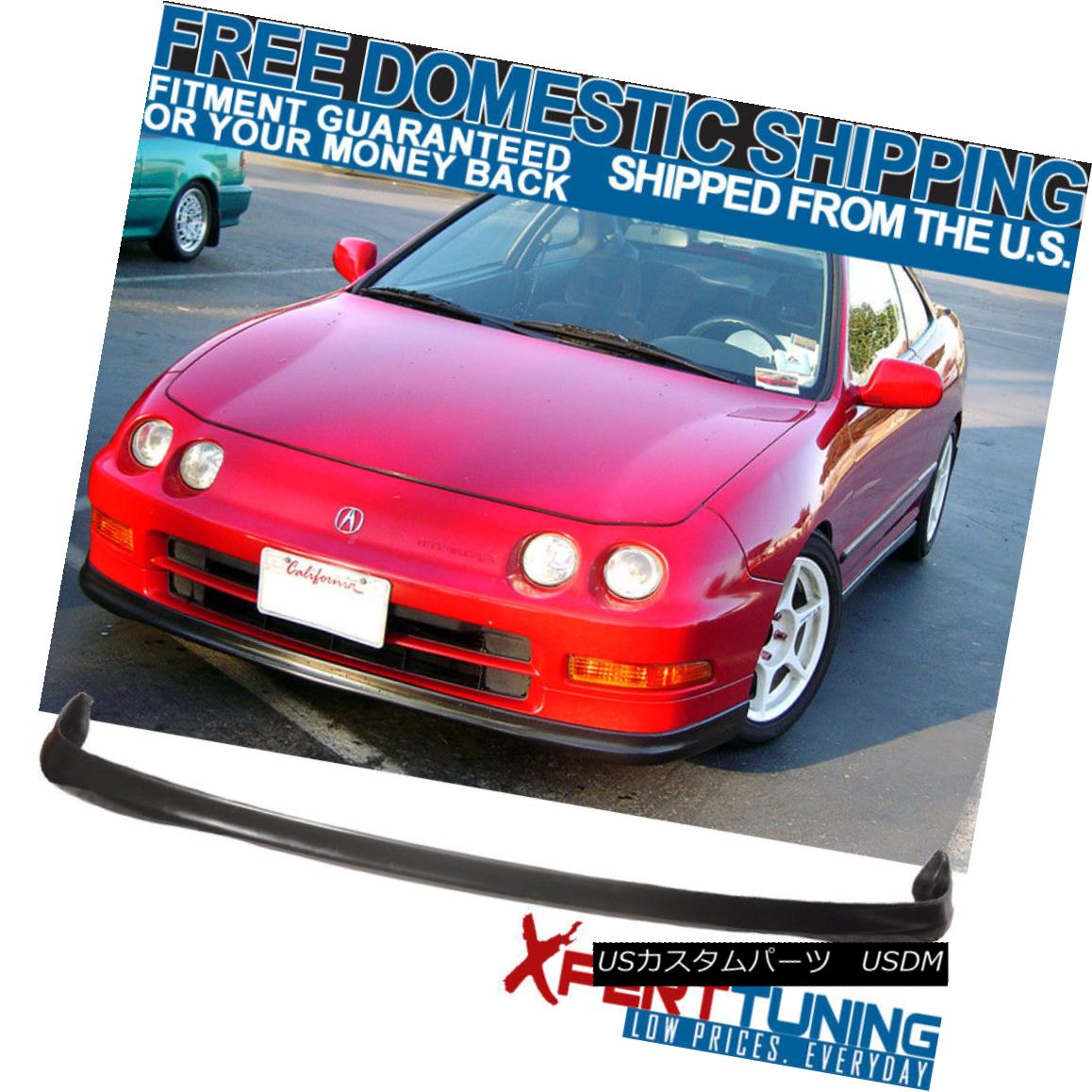エアロパーツ Urethane Fit 94-97 Acura Integra Front Bumper Lip Spoiler ウレタン・フィット94-97 Acura Integraフロントバンパー・リップ・スポイラー 【並行輸入品】｜カスタムパーツ WORLD倉庫