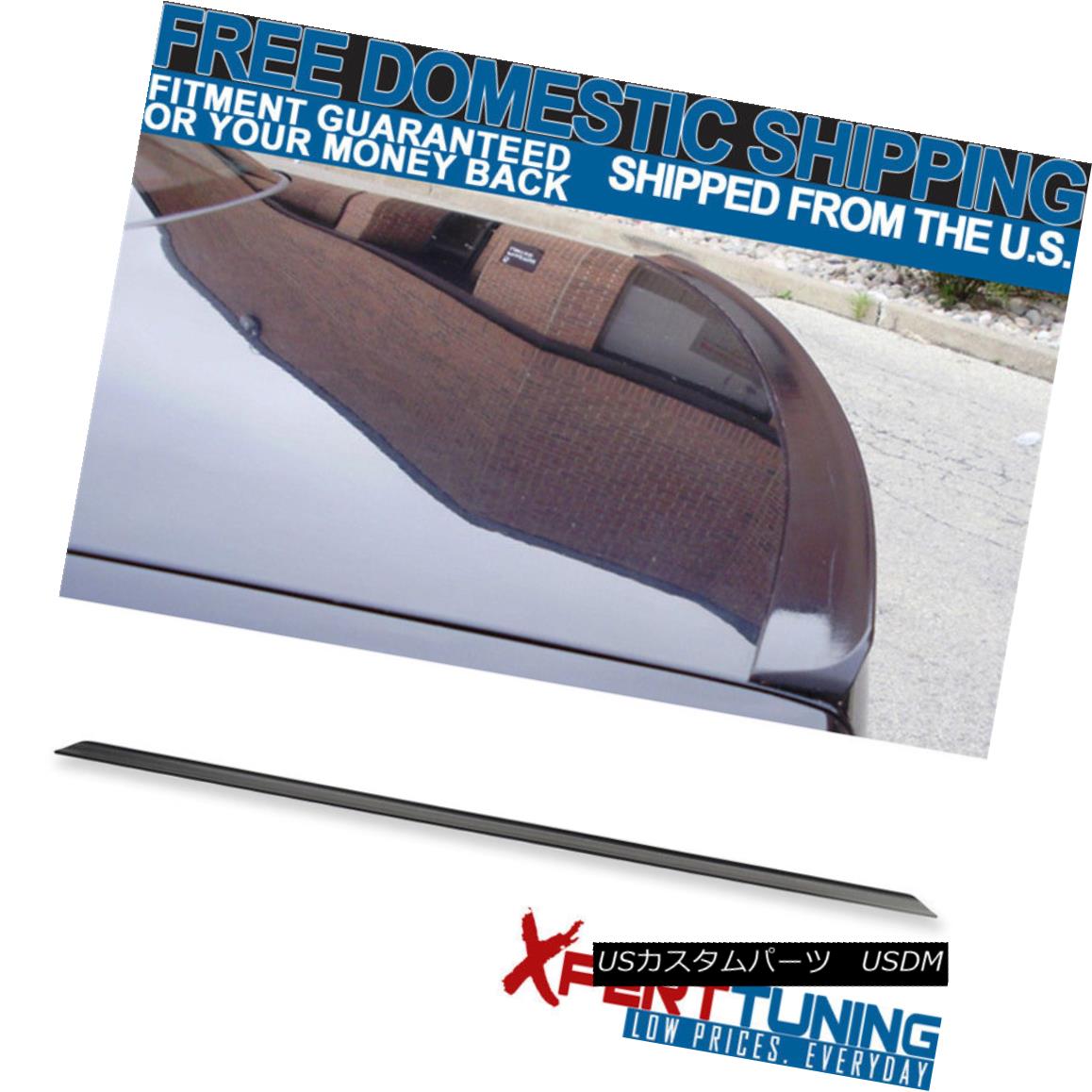 エアロパーツ Fit For 05-10 Infiniti M35 M45 4D 4Dr 4DOOR Rear Trunk Spoiler Lip Unpainted 05-10インフィニティM35 M45 4D 4Dr 4DOORリア・トランク・スポイラー・リップ未塗装 【並行輸入品】