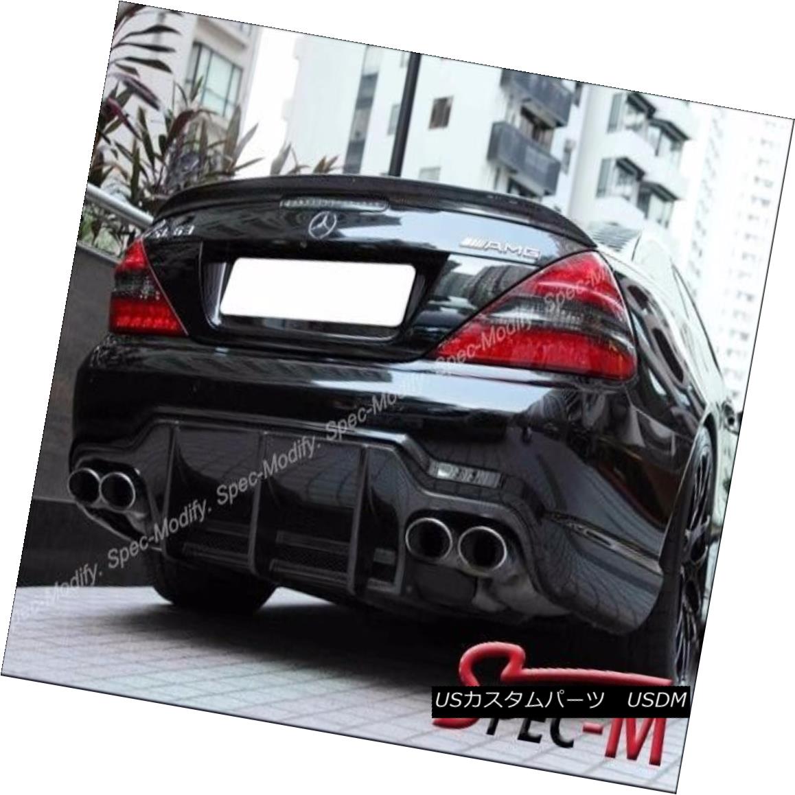 エアロパーツ MB R230 SL350 SL500 SL550 SL55AMG Style Carbon Fiber Trunk Wing Spoiler SL63 MB R230 SL350 SL500 SL550 SL55AMGスタイルカーボンファイバートランクウイングスポイラーSL63 【並行輸入品】