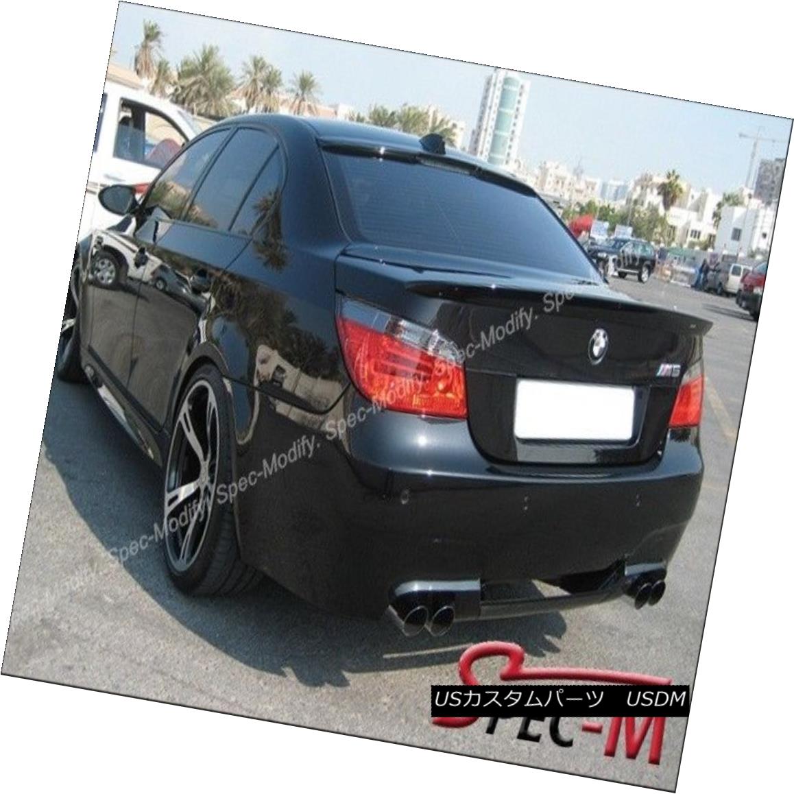 エアロパーツ Painted 475 Sap Black AC Type Trunk Spoiler Roof Wing BMW 2004-2010 535i 550i M5 塗装済み475 Sap Black ACタイプトランク・スポイラールーフウィングBMW 2004-2010 535i 550i M5 【並行輸入品】|カスタムパーツ WORLD倉庫