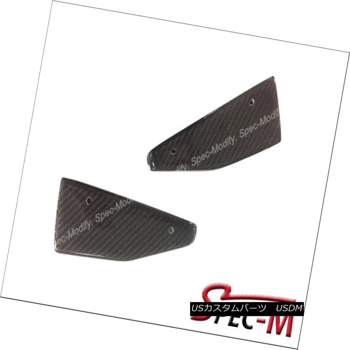 エアロパーツ 2014+ Corvette C7 Z06 Stingray Stage2 Carbon Fiber Side Deflectors Winglets 2014+コルベットC7 Z06スティングレイStage2カーボンファイバーサイドディフレクターウイングレット 【並行輸入品】