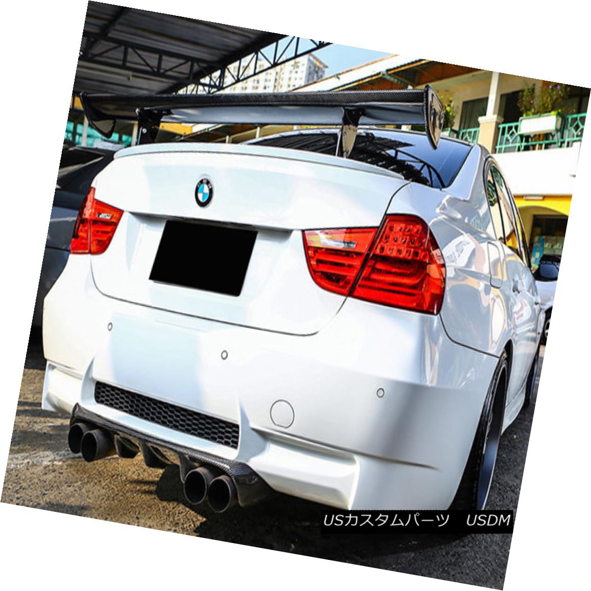 エアロパーツ GTS Style Carbon Fiber Rear Trunk Spoiler Wing for 2006+ 328i 335i M3 Sedan E90 2006年+ 328i 335i M3セダンE90用GTSスタイルカーボンファイバーリアトランクスポイラーウィング 【並行輸入品】|カスタムパーツ WORLD倉庫