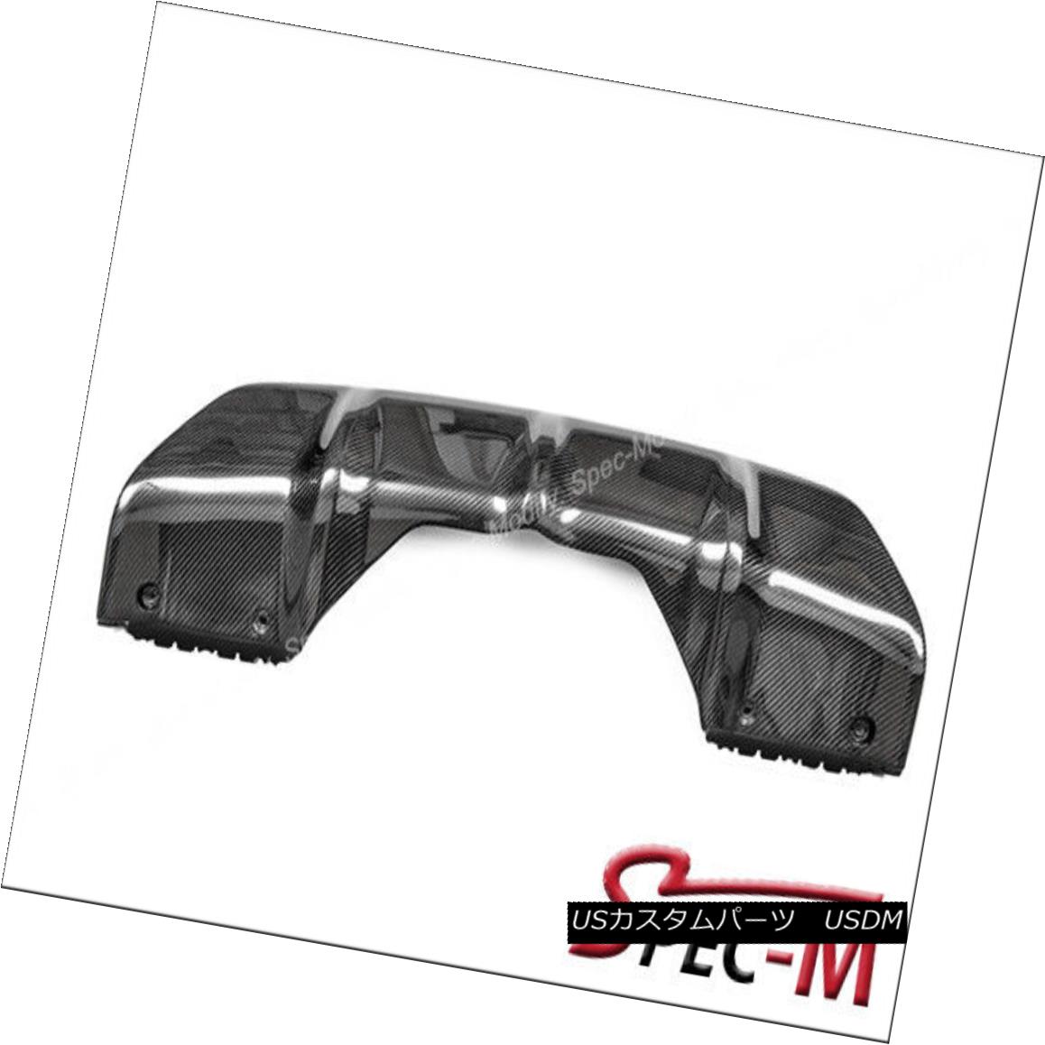エアロパーツ P Style Carbon Fiber Rear Diffuser For BMW F16 X6 (SAV) w/ M Sports Package Pスタイルカーボンファイバーリアディフューザーfor BMW F16 X6（SAV）w / Mスポーツパッケージ 【並行輸入品】
