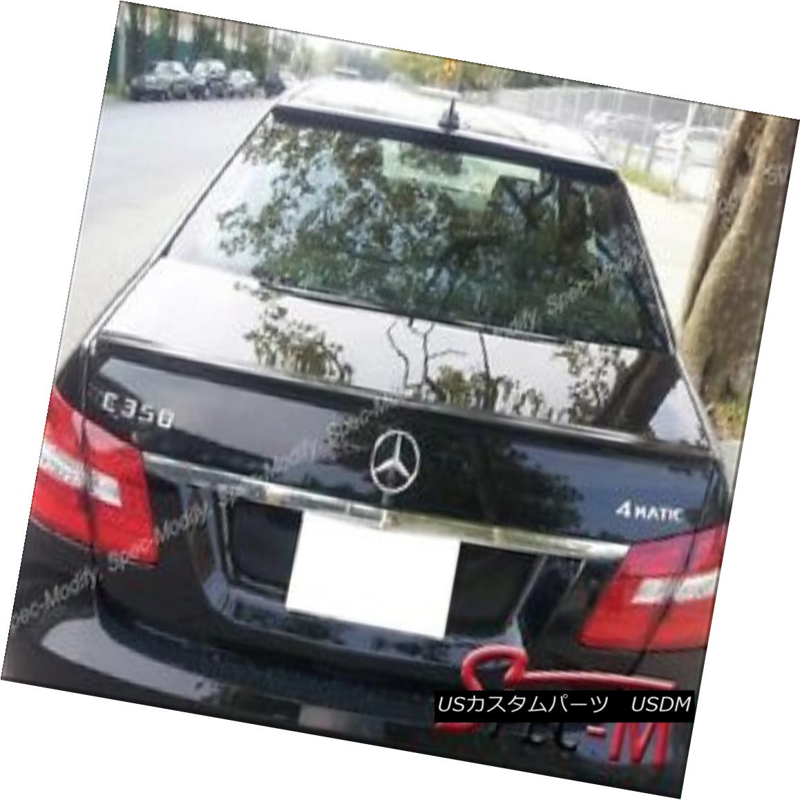 エアロパーツ AMG Style Trunk Spoiler OE Roof Lip For 2011+ W212 E250 E350 E550 Sedan Black AMGスタイルトランクスポイラーOEルーフリップ2011 + W212 E250 E350 E550セダンブラック 【並行輸入品】