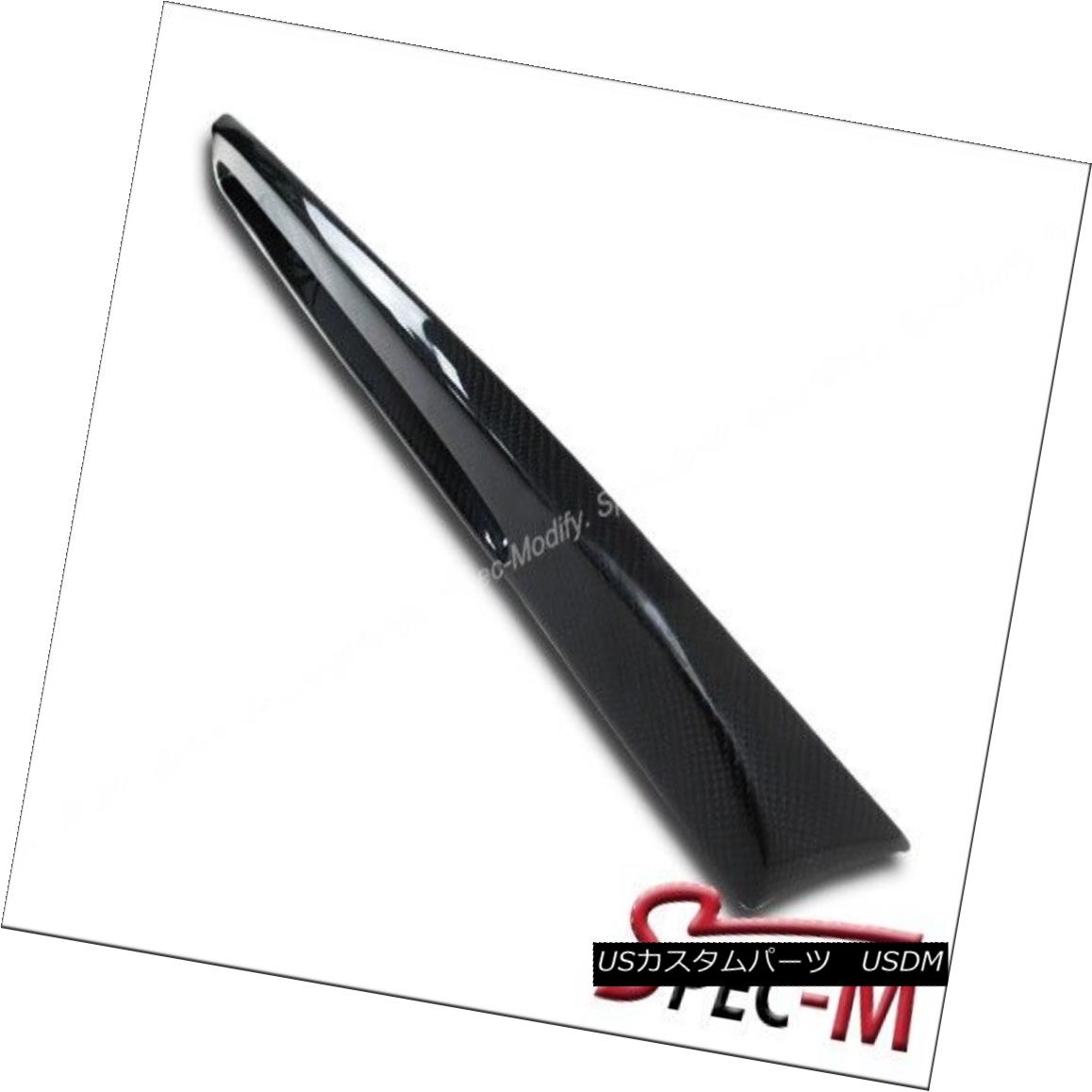 エアロパーツ M Type Carbon Fiber Trunk Lip Spoiler Fit 2005-2011 E90 325i 328i 335i M3 4Dr Mタイプカーボンファイバートランクリップスポイラーフィット2005-2011 E90 325i 328i 335i M3 4Dr 【並行輸入品】