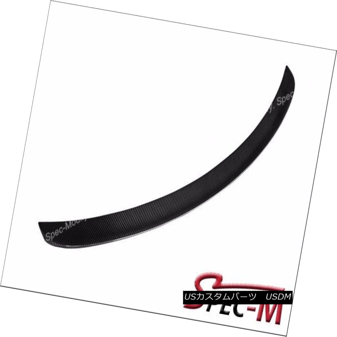 エアロパーツ Vacuum Full 3k Carbon Fiber Trunk Lip Spoiler For Tesla Model S 2012-2016 Tesla Model S 2012-2016用真空3kカーボンファイバートランクリップスポイラー 【並行輸入品】